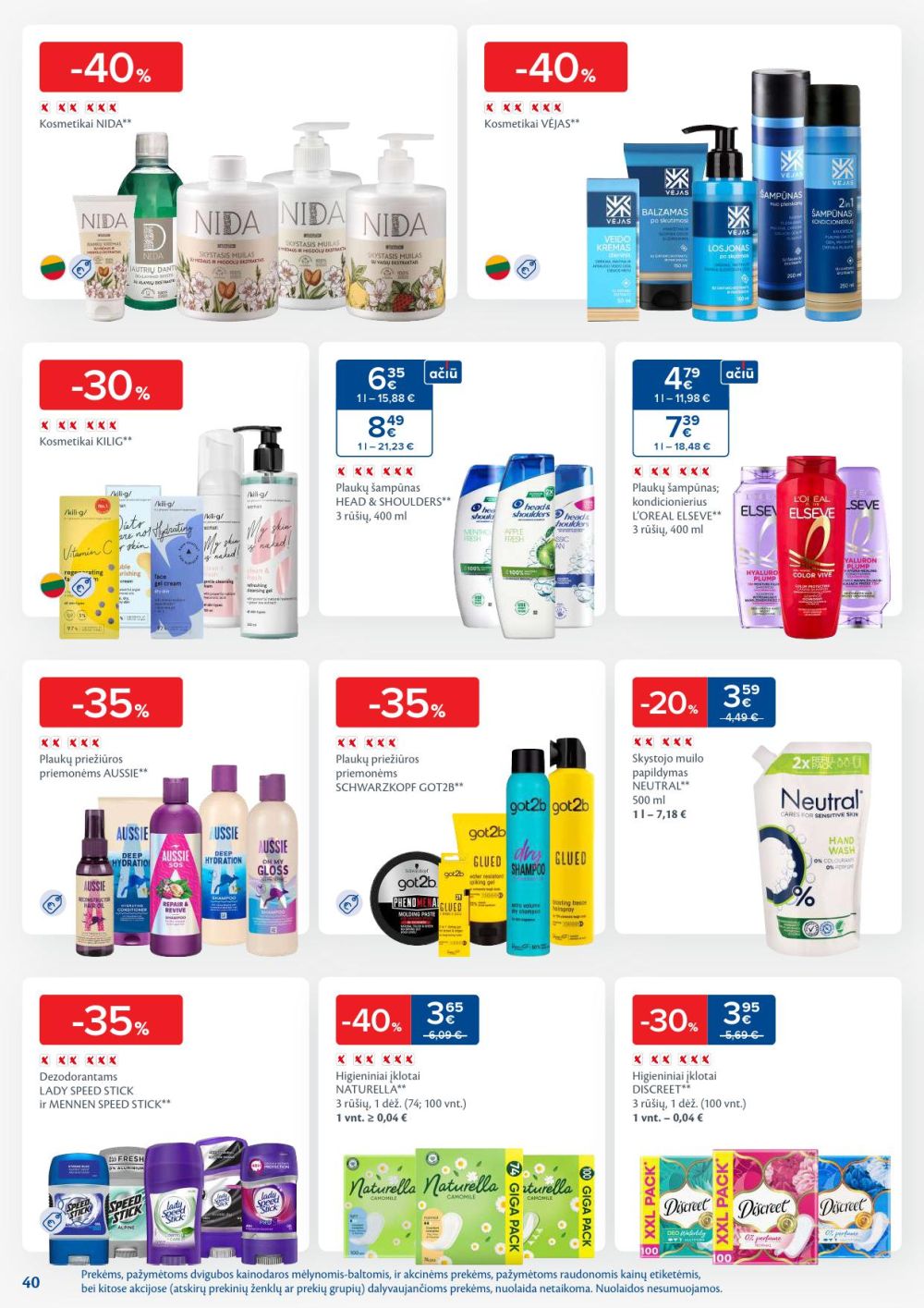 maxima - MAXIMA - Kaininis leidinys Nr.3 (2026 01 13 - 2026 01 19) - page: 40