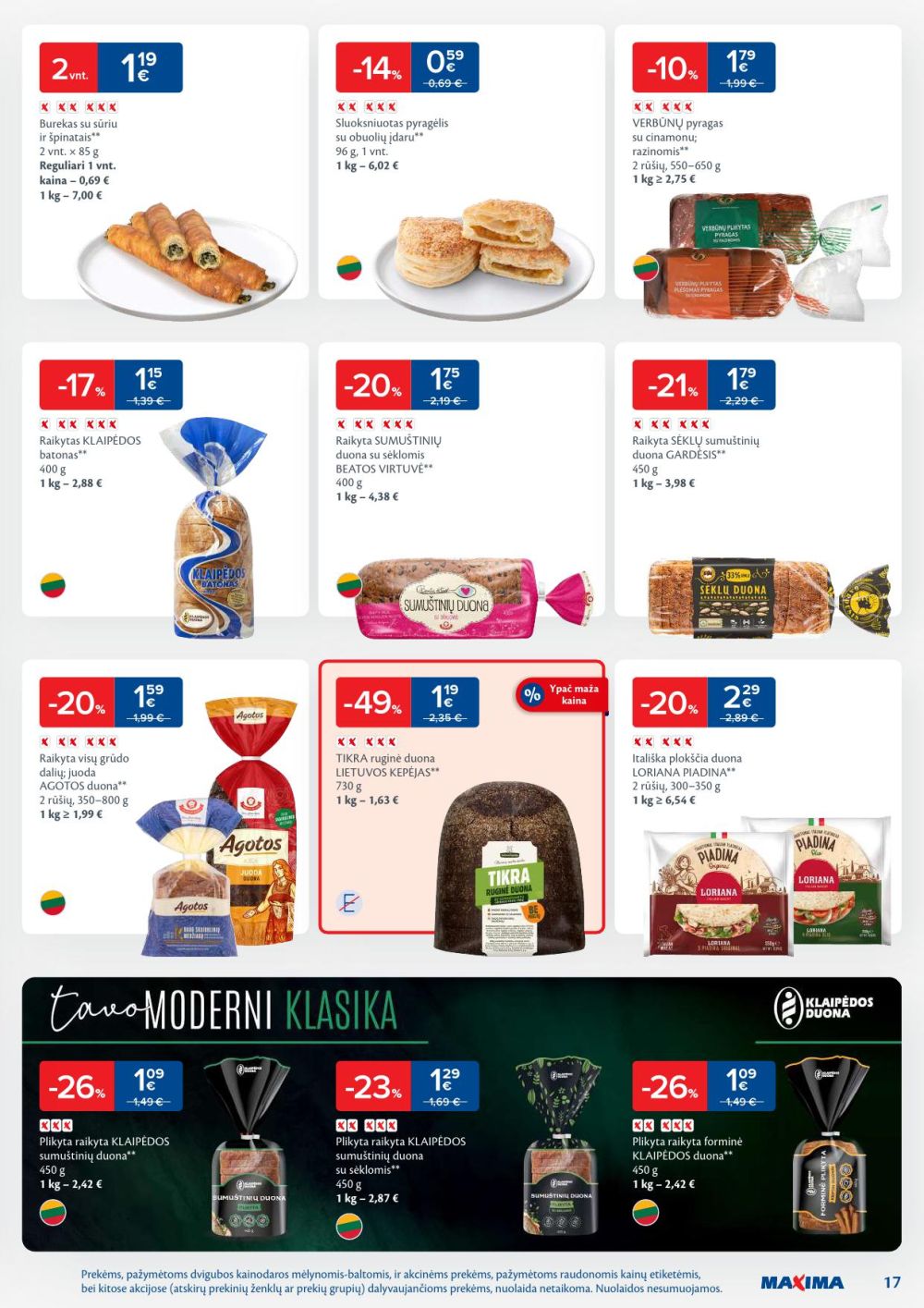 maxima - MAXIMA - Kaininis leidinys Nr.3 (2026 01 13 - 2026 01 19) - page: 17