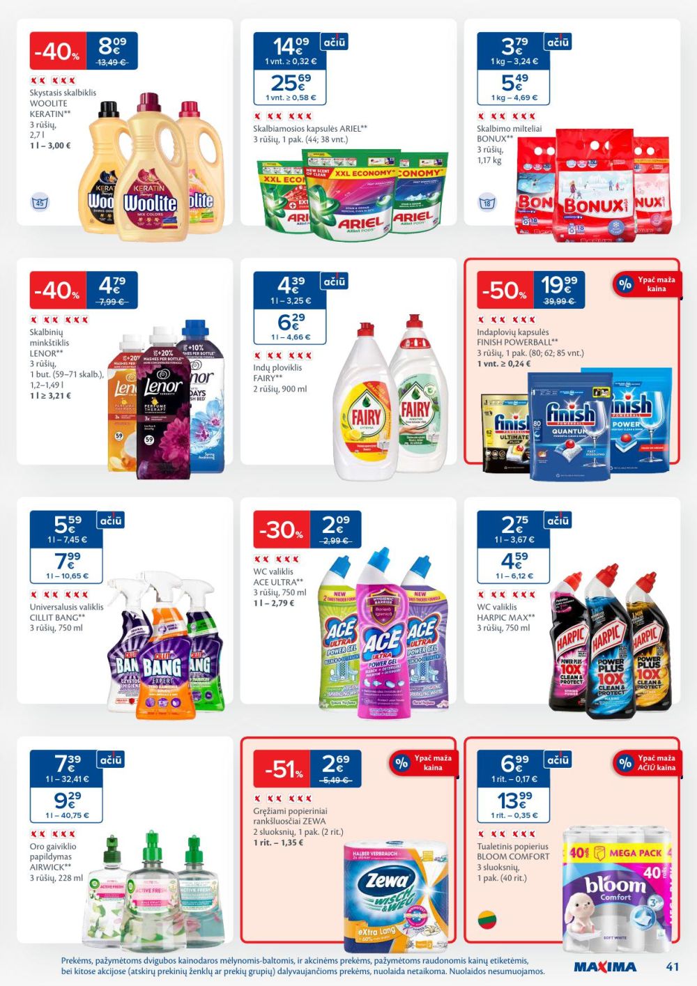 maxima - MAXIMA - Kaininis leidinys Nr.4 (2026 01 20 - 2026 01 26) - page: 41