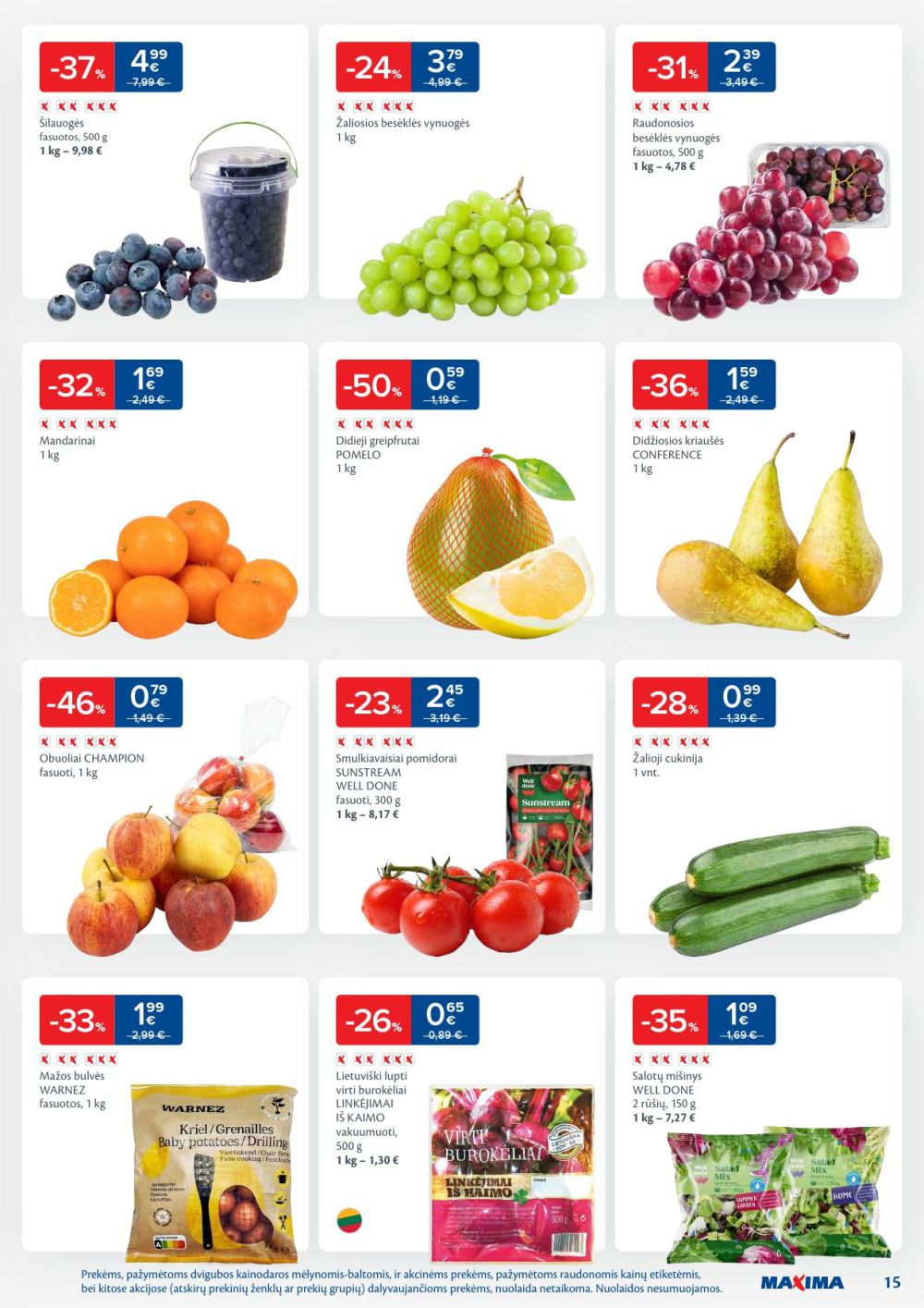 maxima - MAXIMA - Kaininis leidinys Nr.4 (2026 01 20 - 2026 01 26) - page: 15