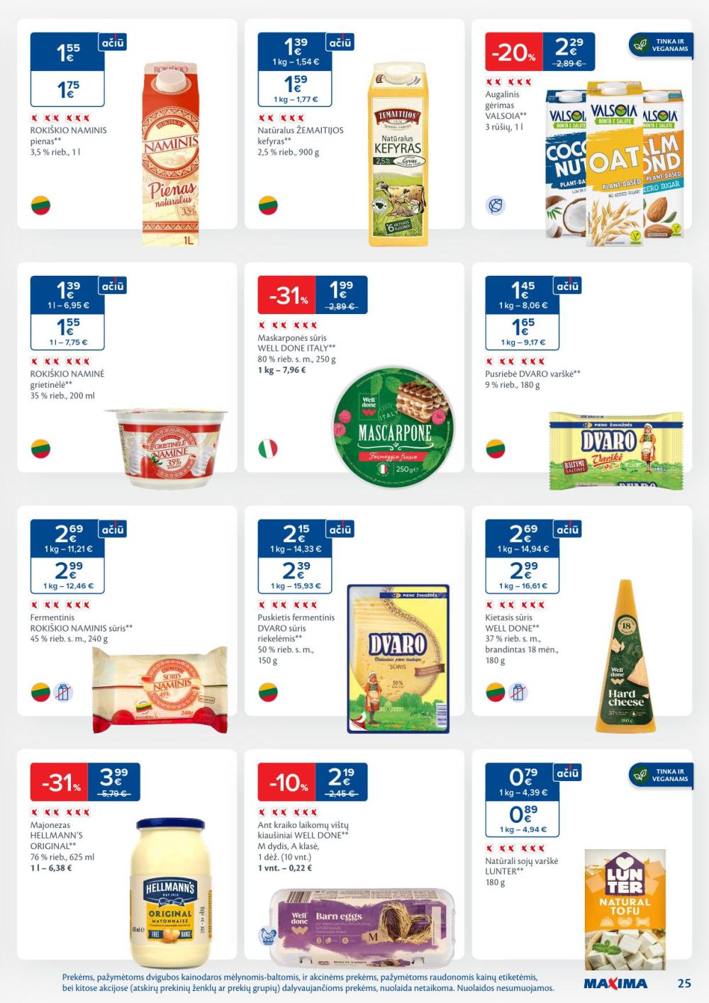 maxima - MAXIMA - Kaininis leidinys Nr.4 (2026 01 20 - 2026 01 26) - page: 25