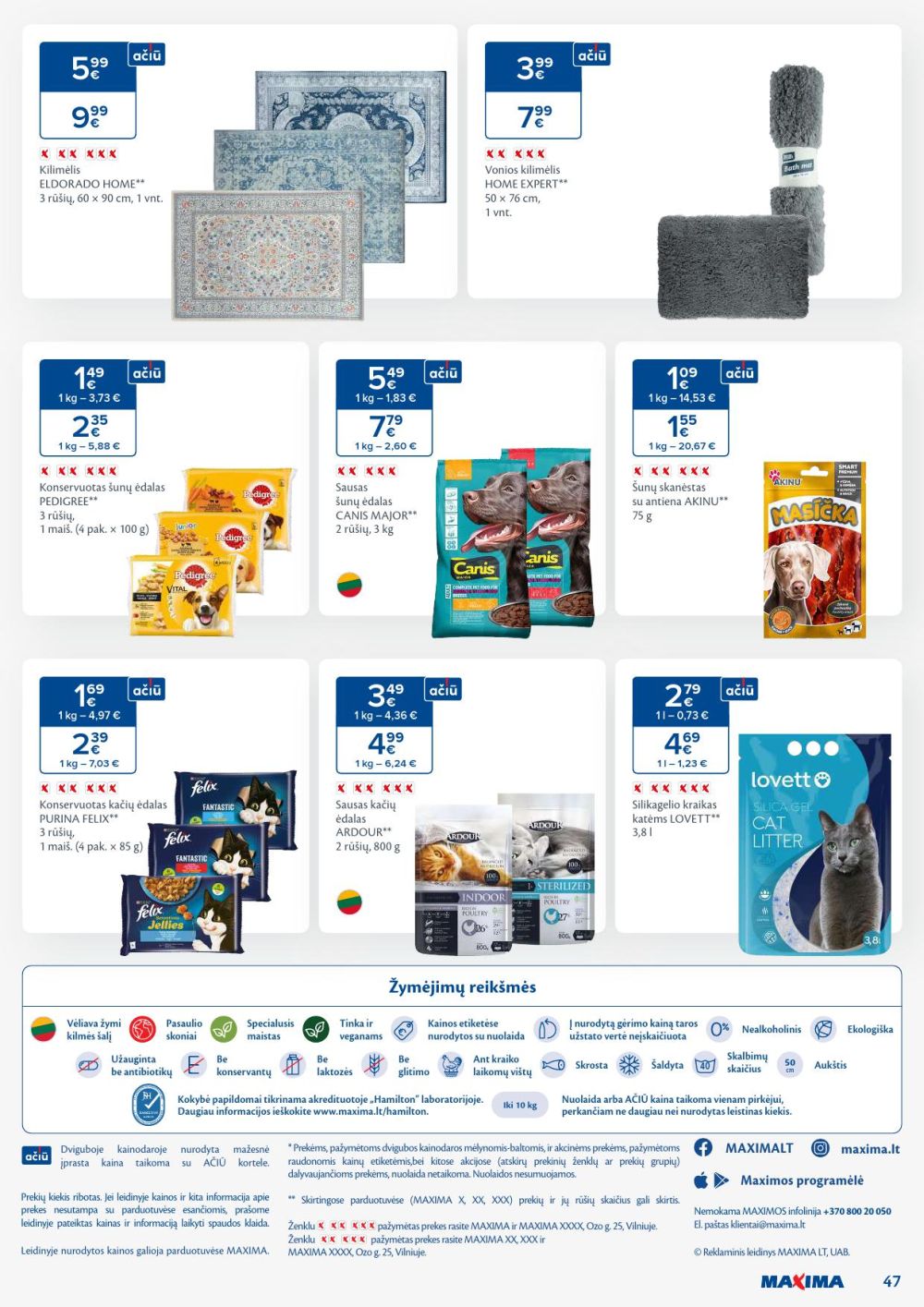 maxima - MAXIMA - Kaininis leidinys Nr.4 (2026 01 20 - 2026 01 26) - page: 47