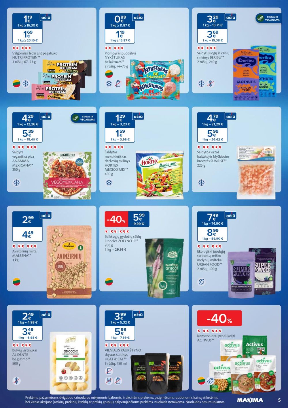 maxima - MAXIMA - Kaininis leidinys Nr.4 (2026 01 20 - 2026 01 26) - page: 5