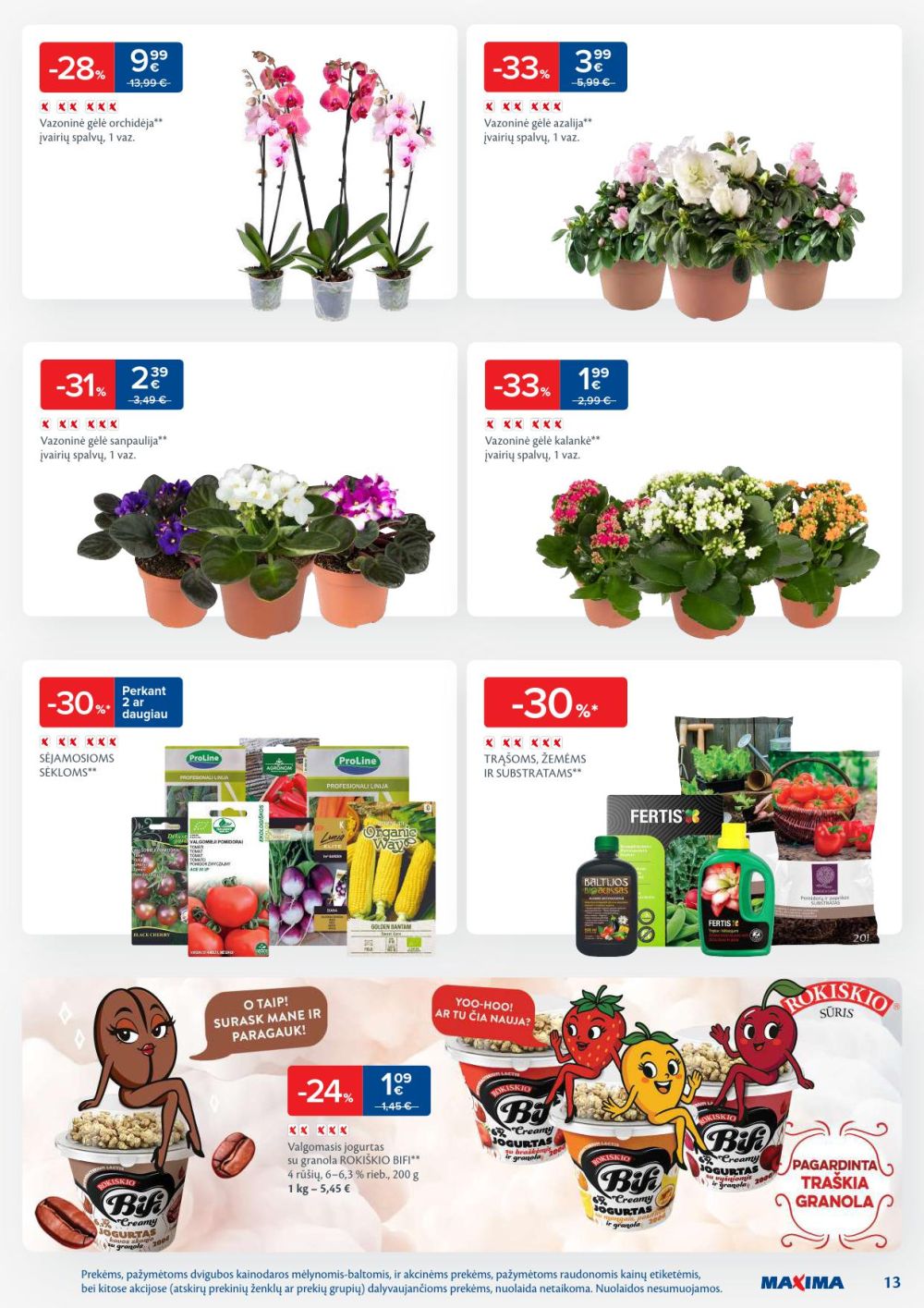 maxima - MAXIMA - Kaininis leidinys Nr.4 (2026 01 20 - 2026 01 26) - page: 13