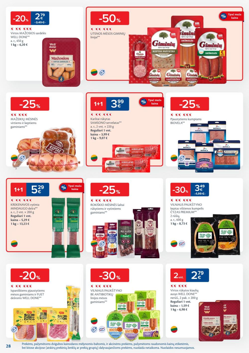 maxima - MAXIMA - Kaininis leidinys Nr.4 (2026 01 20 - 2026 01 26) - page: 28