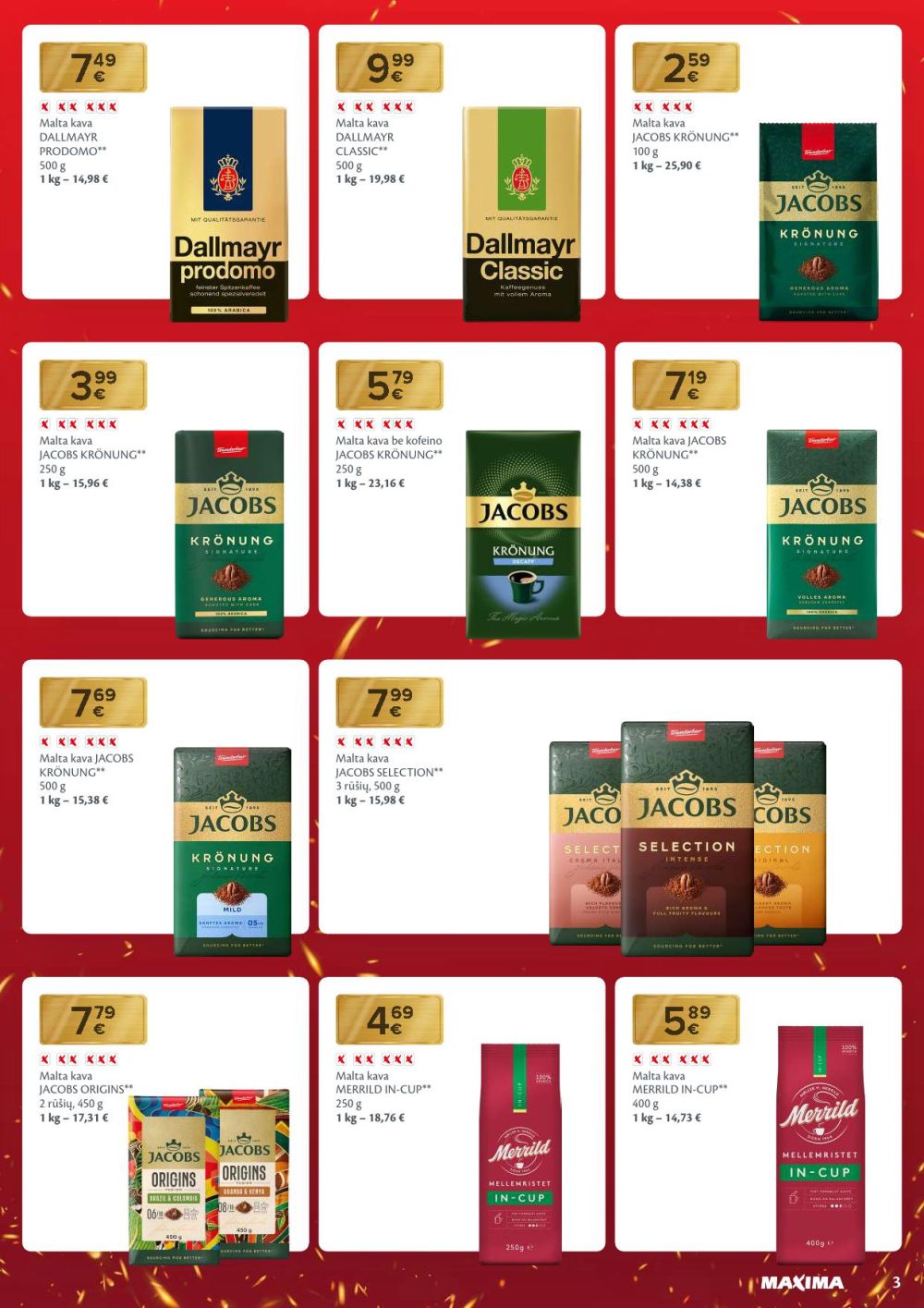 maxima - MAXIMA - Nukalta kaina – visada kaip per akciją (2026 01 20 - 2026 01 26) - page: 3