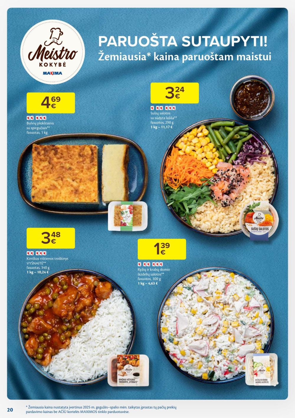 maxima - MAXIMA - Kaininis leidinys Nr.5 (2026 01 27 - 2026 02 02) - page: 20