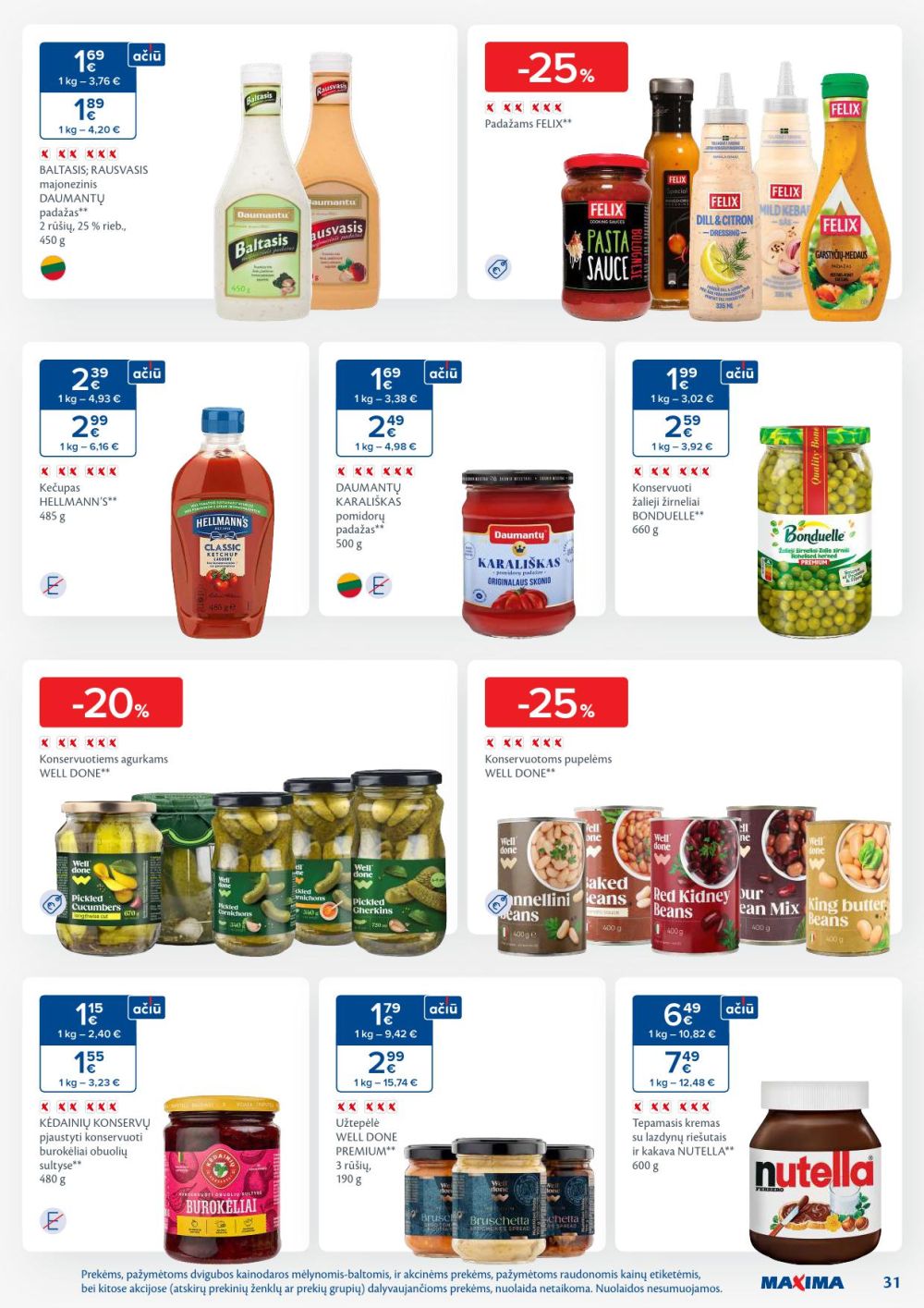 maxima - MAXIMA - Kaininis leidinys Nr.5 (2026 01 27 - 2026 02 02) - page: 31