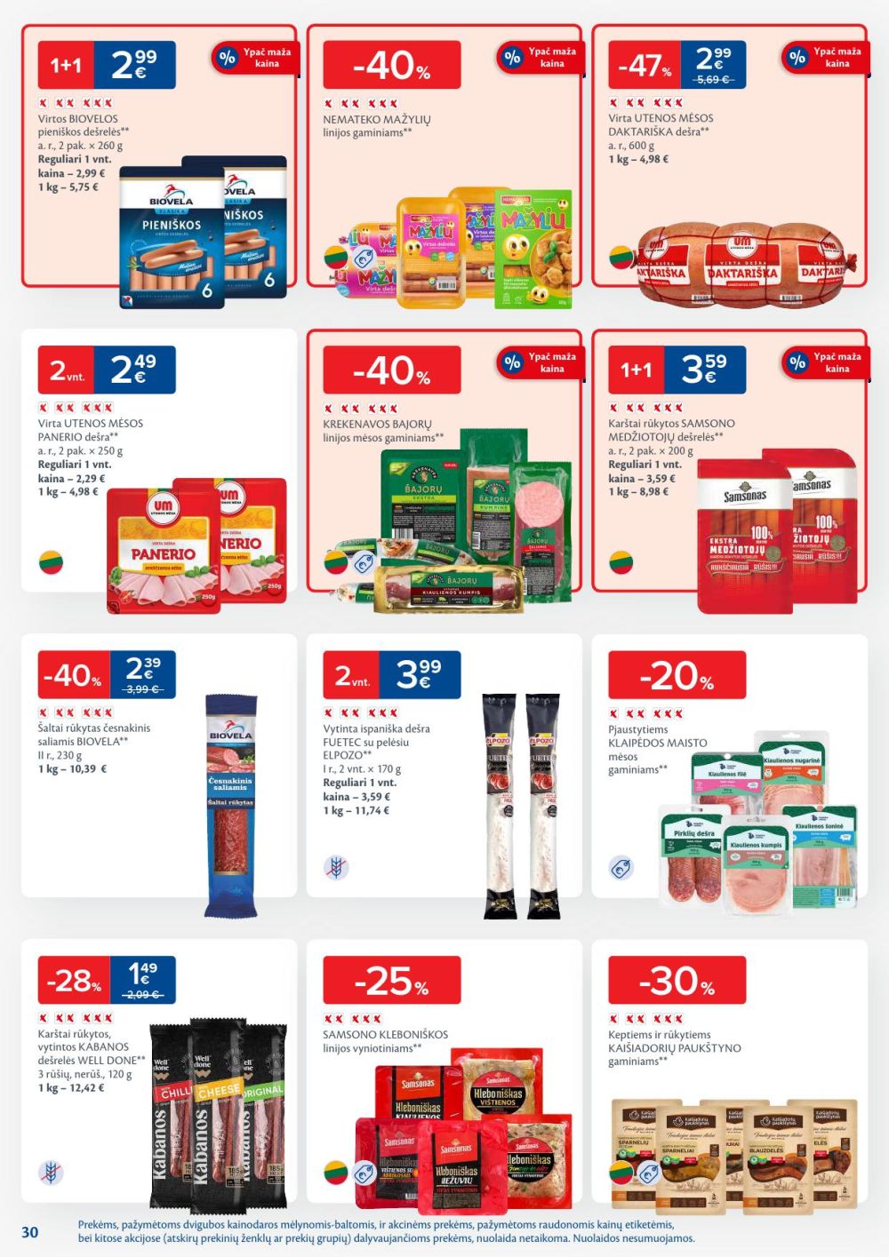 maxima - MAXIMA - Kaininis leidinys Nr.5 (2026 01 27 - 2026 02 02) - page: 30