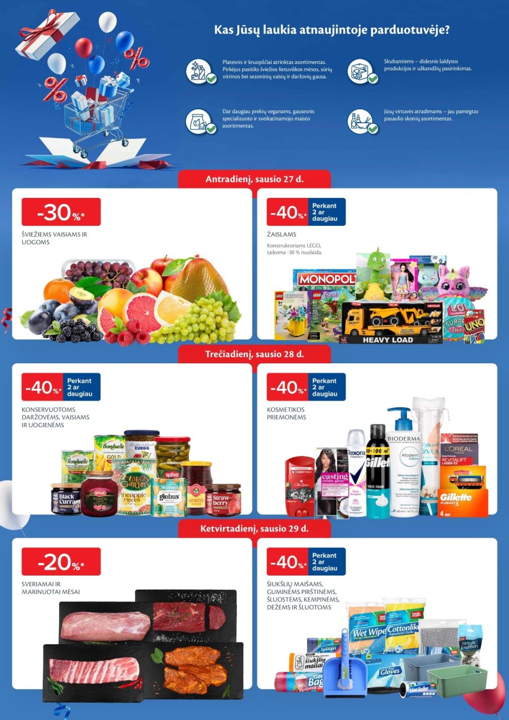 maxima - MAXIMA - Ypatingi atidarymo pasiūlymai atnaujintoje parduotuvėje Vilniuje, Pergalės g. 40 (2026 01 27 -2026 02 02) - page: 2