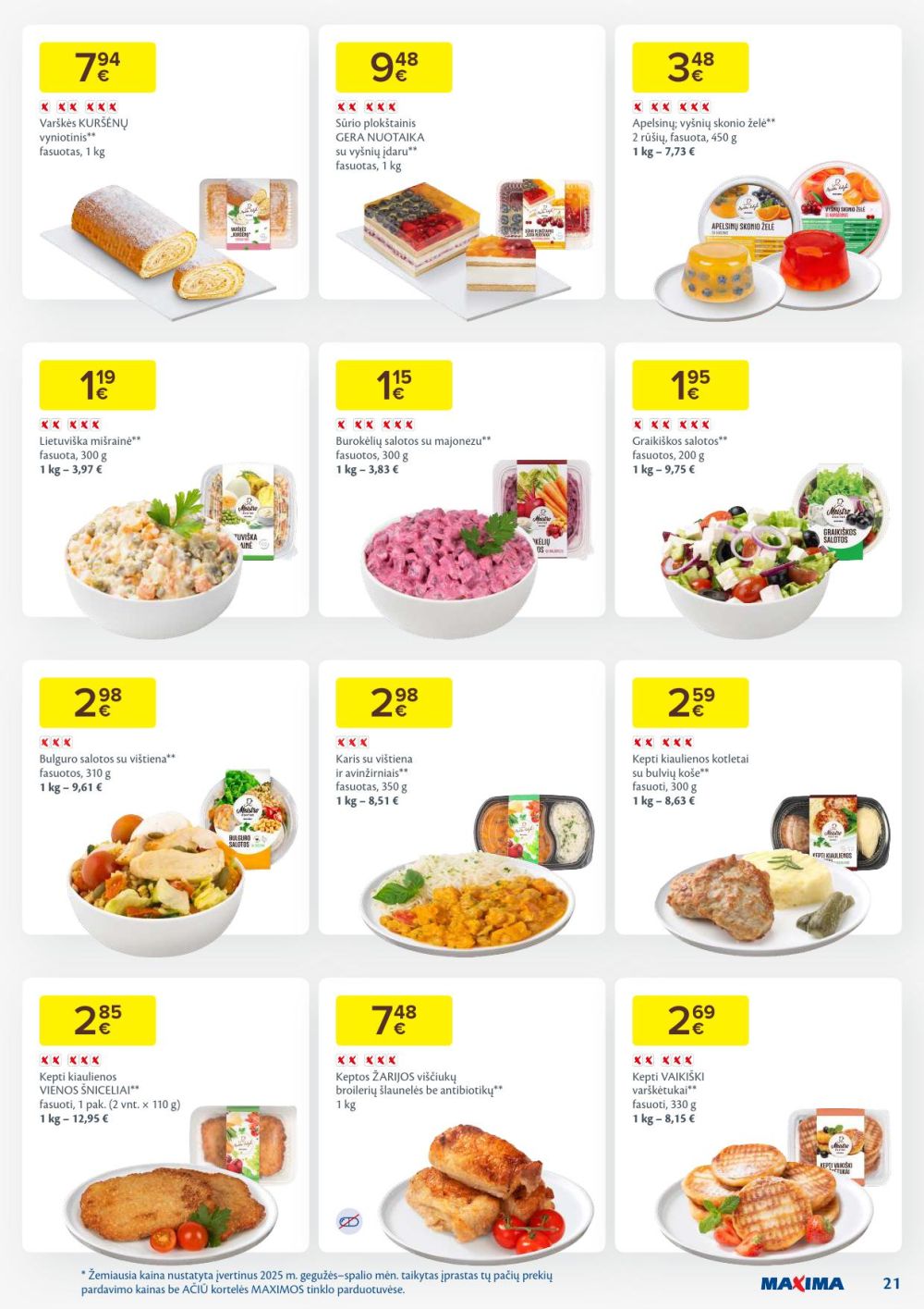 maxima - MAXIMA - Kaininis leidinys Nr.7 (2026 02 10 - 2026 02 16) - page: 21