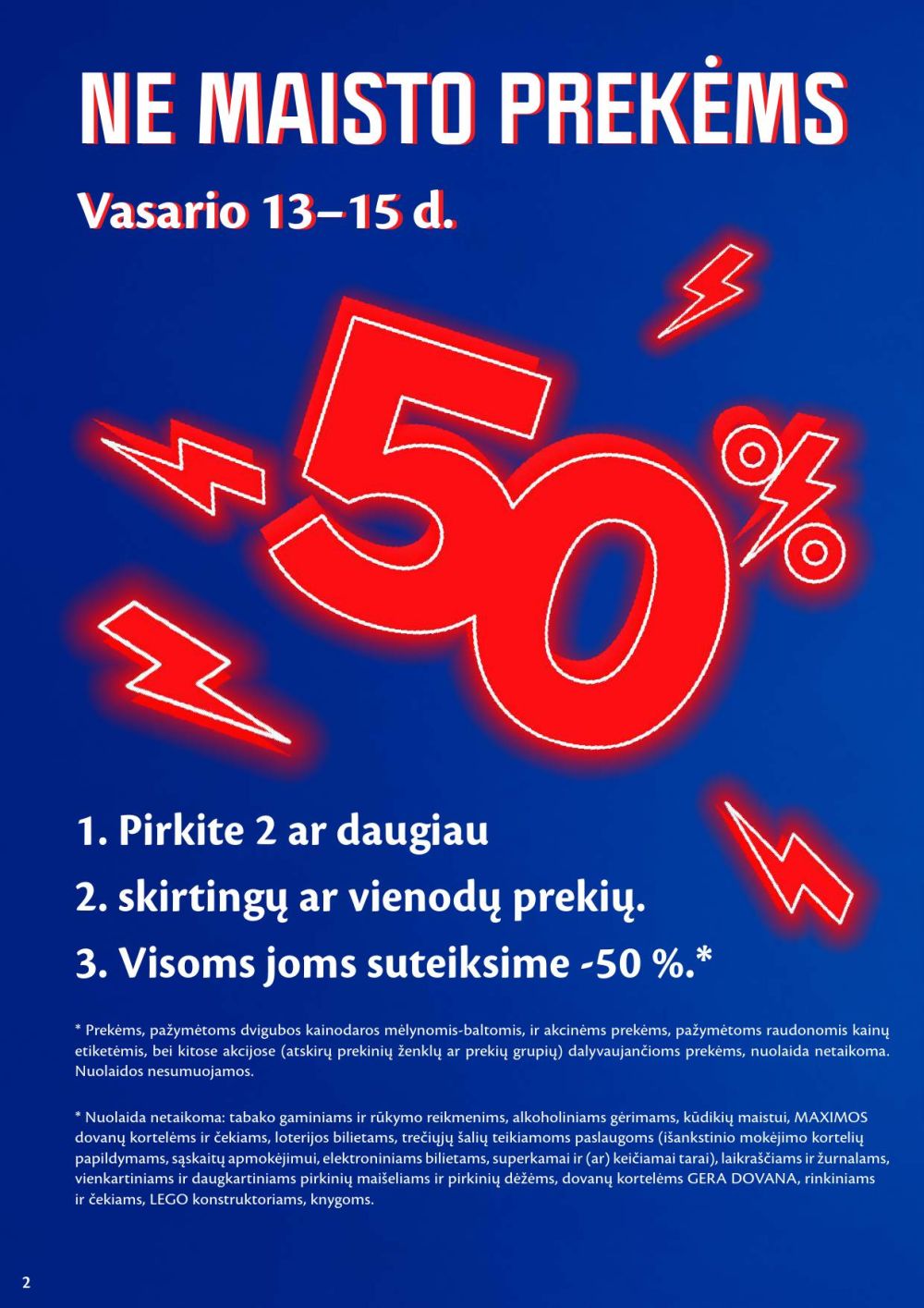 maxima - MAXIMA - Kaininis leidinys Nr.7 (2026 02 10 - 2026 02 16) - page: 2