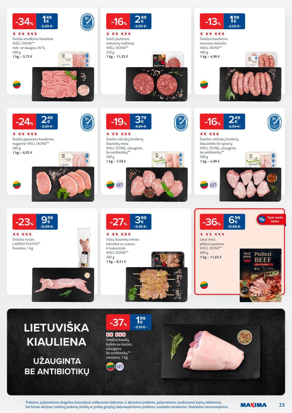 maxima - MAXIMA - Kaininis leidinys Nr.7 (2026 02 10 - 2026 02 16) - page: 23