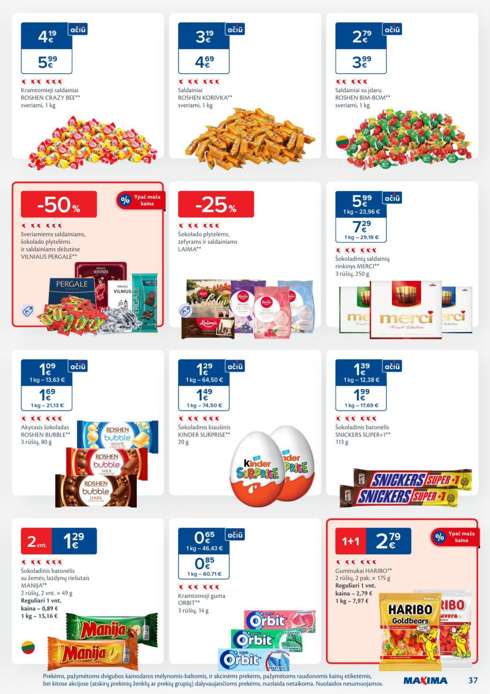 maxima - MAXIMA - Kaininis leidinys Nr.7 (2026 02 10 - 2026 02 16) - page: 37