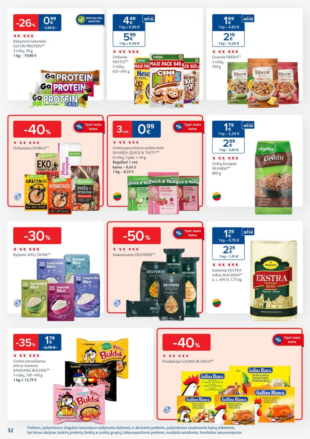 maxima - MAXIMA - Kaininis leidinys Nr.7 (2026 02 10 - 2026 02 16) - page: 32