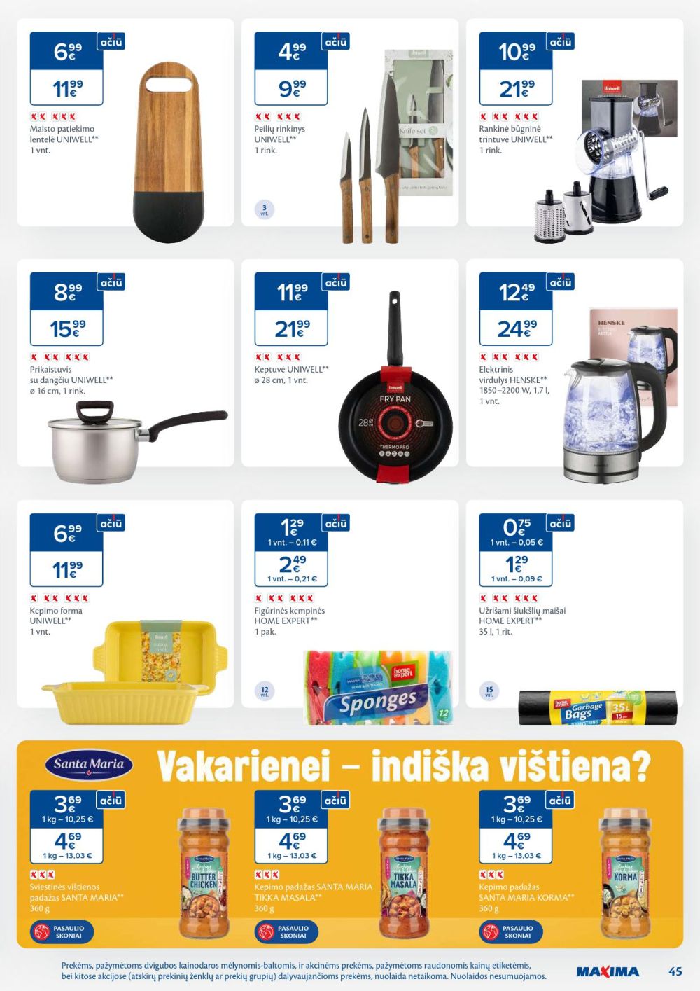 maxima - MAXIMA - Kaininis leidinys Nr.7 (2026 02 10 - 2026 02 16) - page: 45