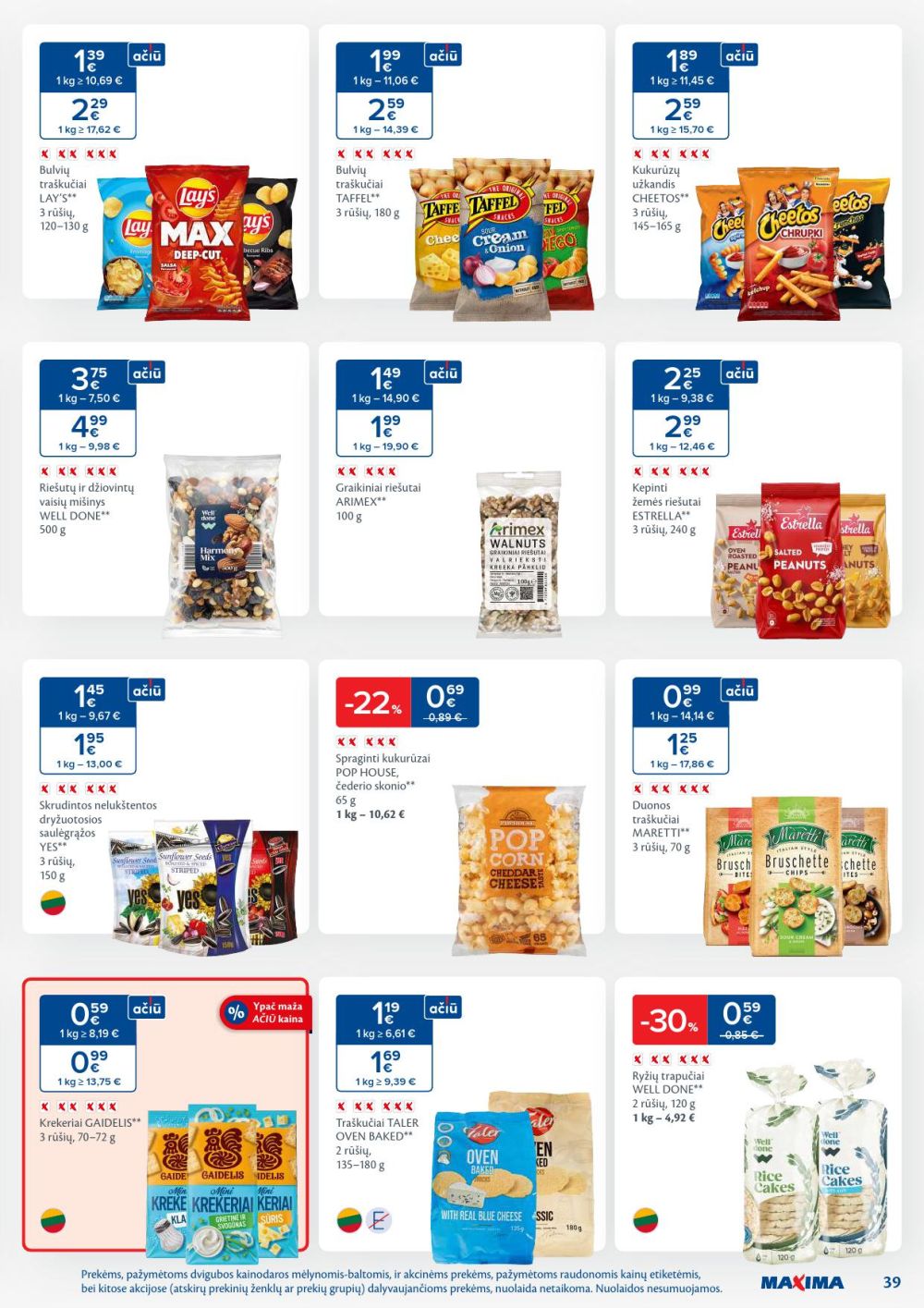 maxima - MAXIMA - Kaininis leidinys Nr.7 (2026 02 10 - 2026 02 16) - page: 39