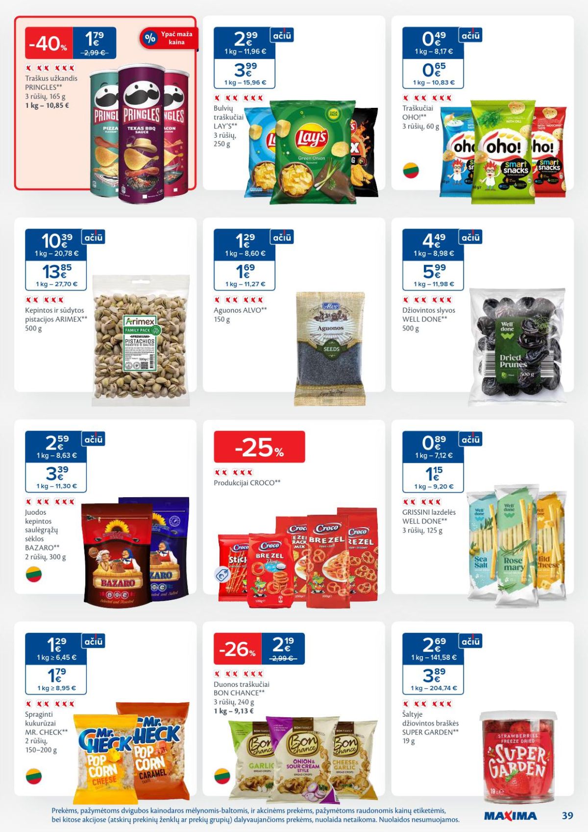 maxima - MAXIMA - Kaininis leidinys Nr.8 (2026 02 17 - 2026 02 23) - page: 39