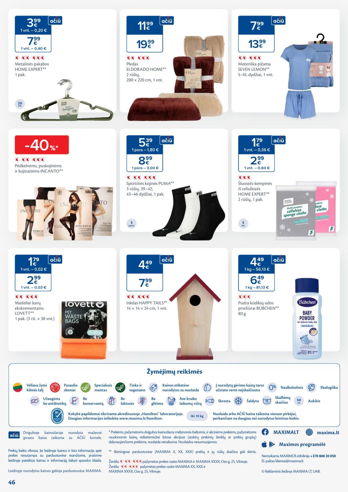 maxima - MAXIMA - Kaininis leidinys Nr.8 (2026 02 17 - 2026 02 23) - page: 46