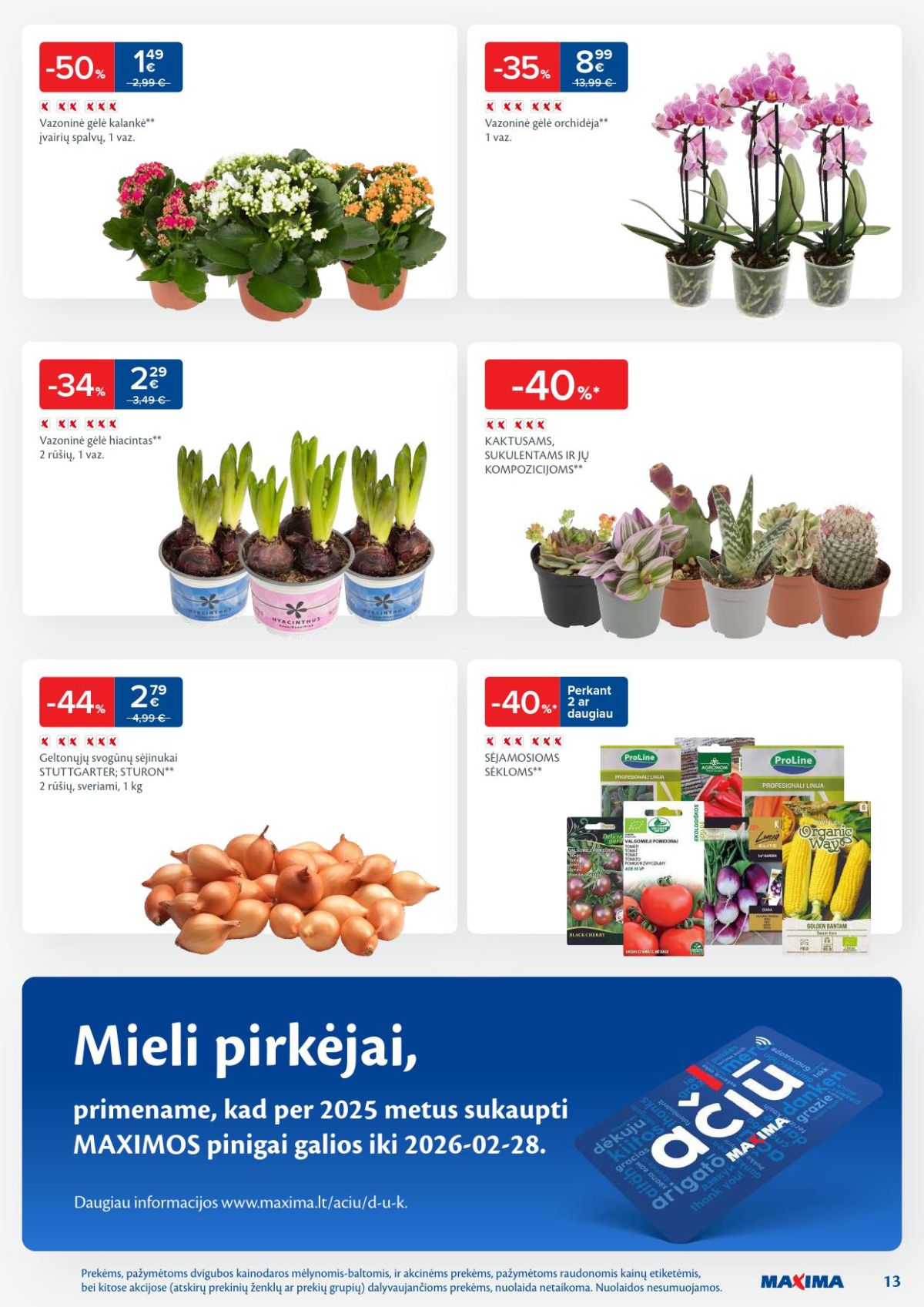 maxima - MAXIMA - Kaininis leidinys Nr.8 (2026 02 17 - 2026 02 23) - page: 13