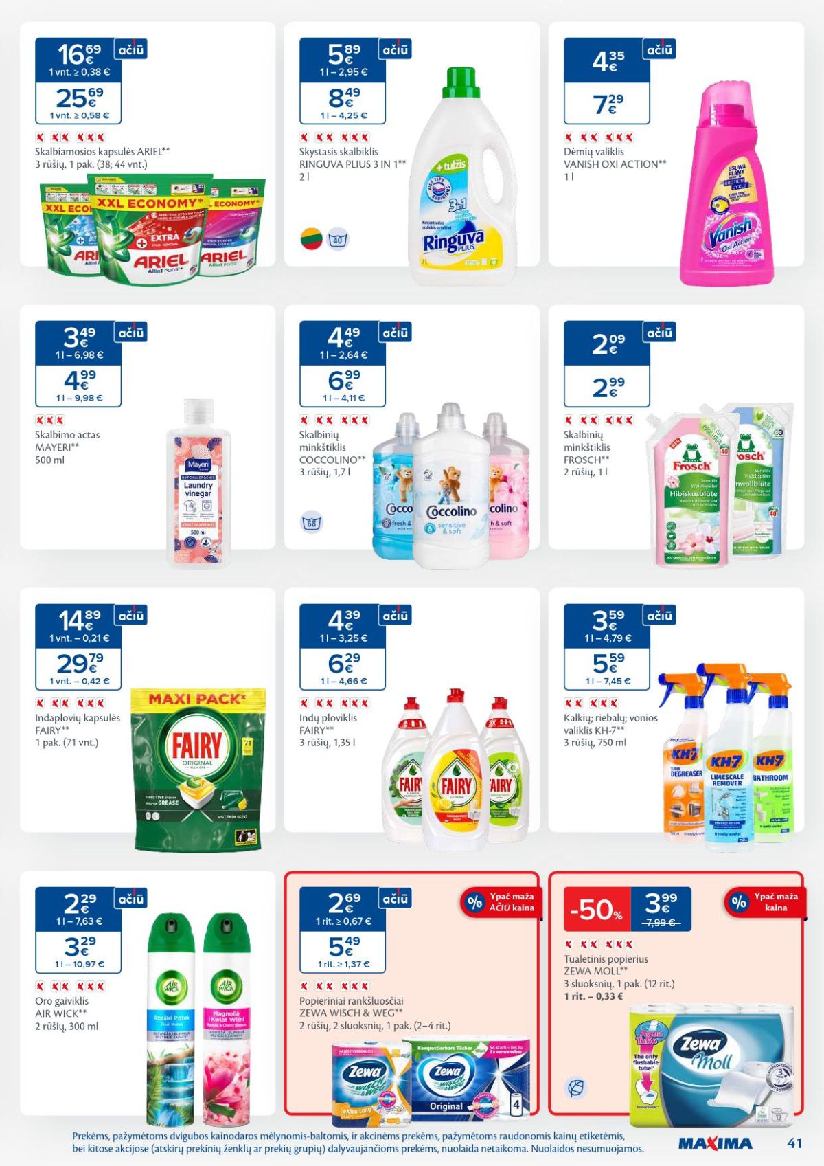 maxima - MAXIMA - Kaininis leidinys Nr.8 (2026 02 17 - 2026 02 23) - page: 41