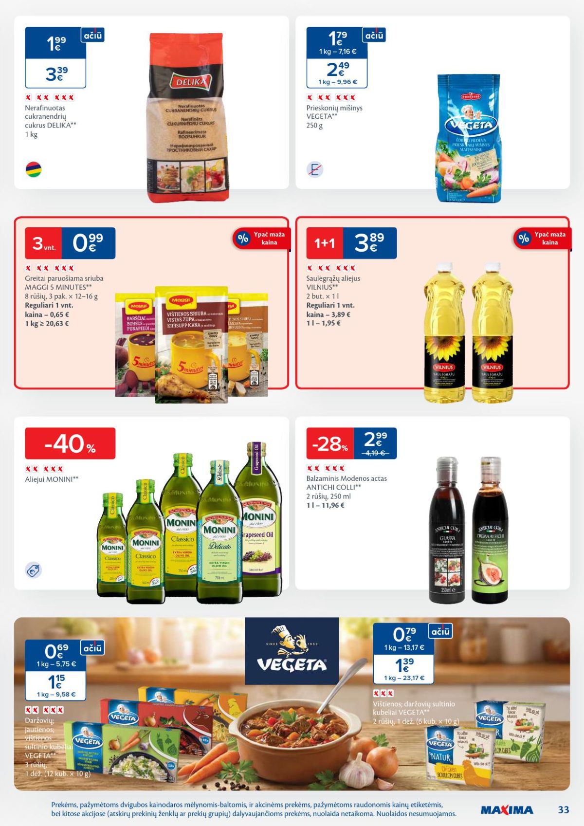 maxima - MAXIMA - Kaininis leidinys Nr.8 (2026 02 17 - 2026 02 23) - page: 33