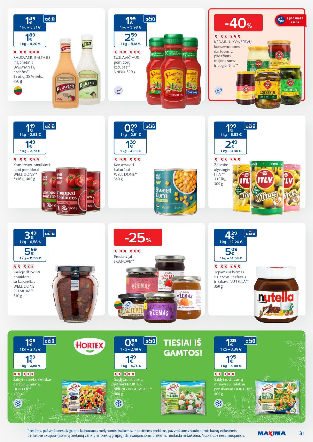 maxima - MAXIMA - Kaininis leidinys Nr.8 (2026 02 17 - 2026 02 23) - page: 31