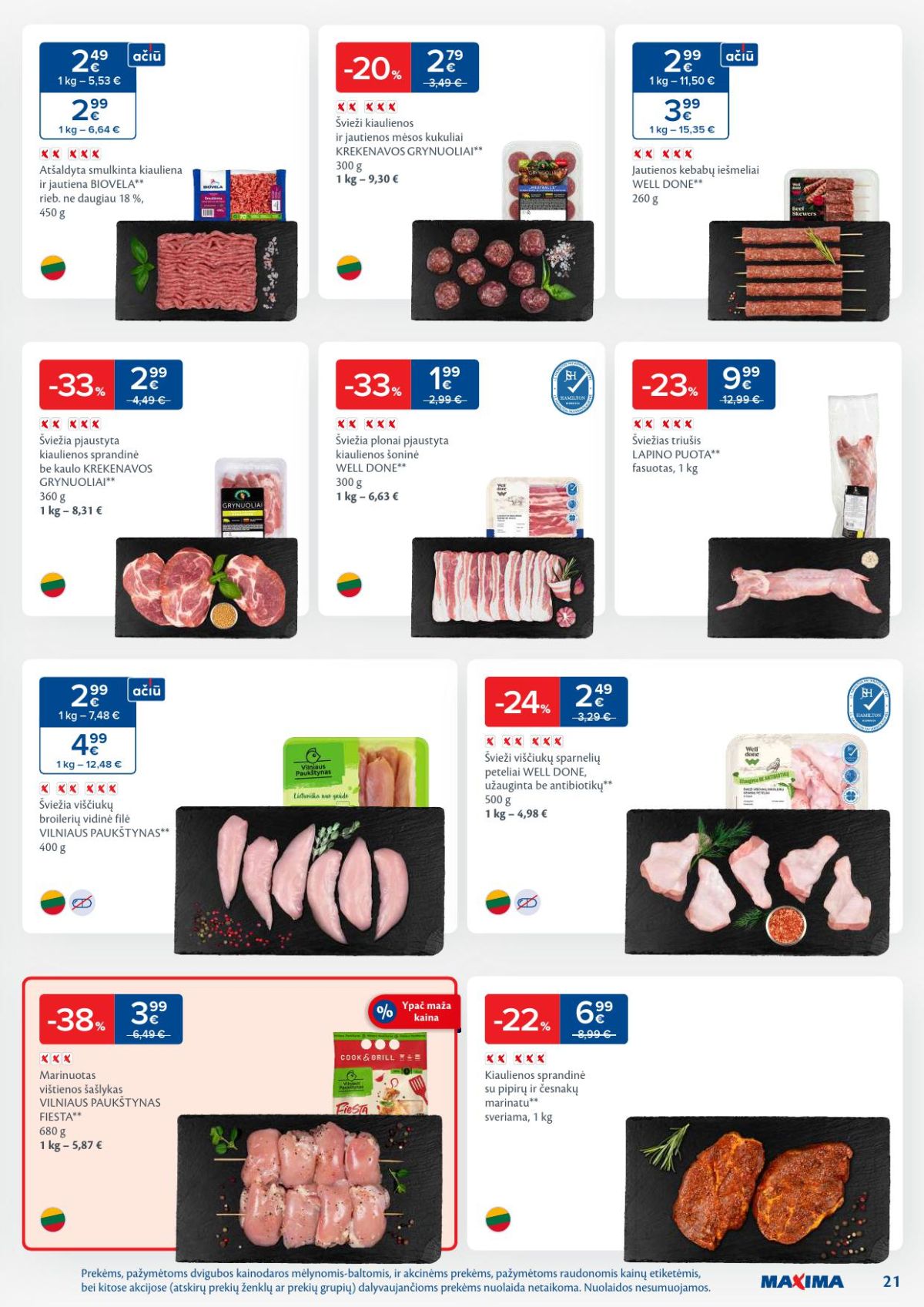 maxima - MAXIMA - Kaininis leidinys Nr.9 (2026 02 24 - 2026 03 02) - page: 21