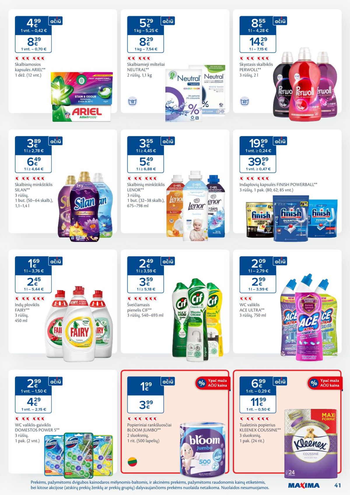 maxima - MAXIMA - Kaininis leidinys Nr.9 (2026 02 24 - 2026 03 02) - page: 41