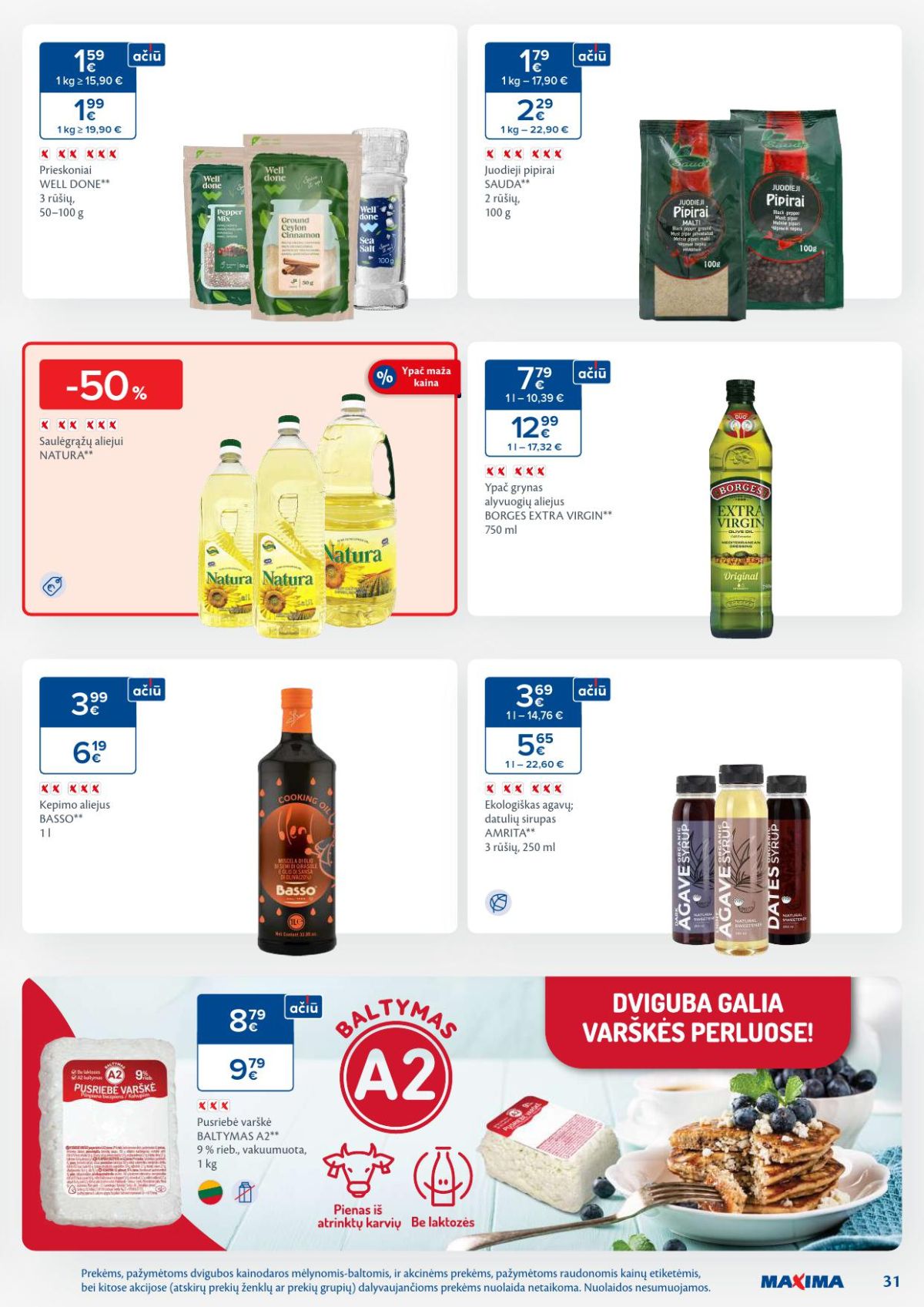 maxima - MAXIMA - Kaininis leidinys Nr.9 (2026 02 24 - 2026 03 02) - page: 31
