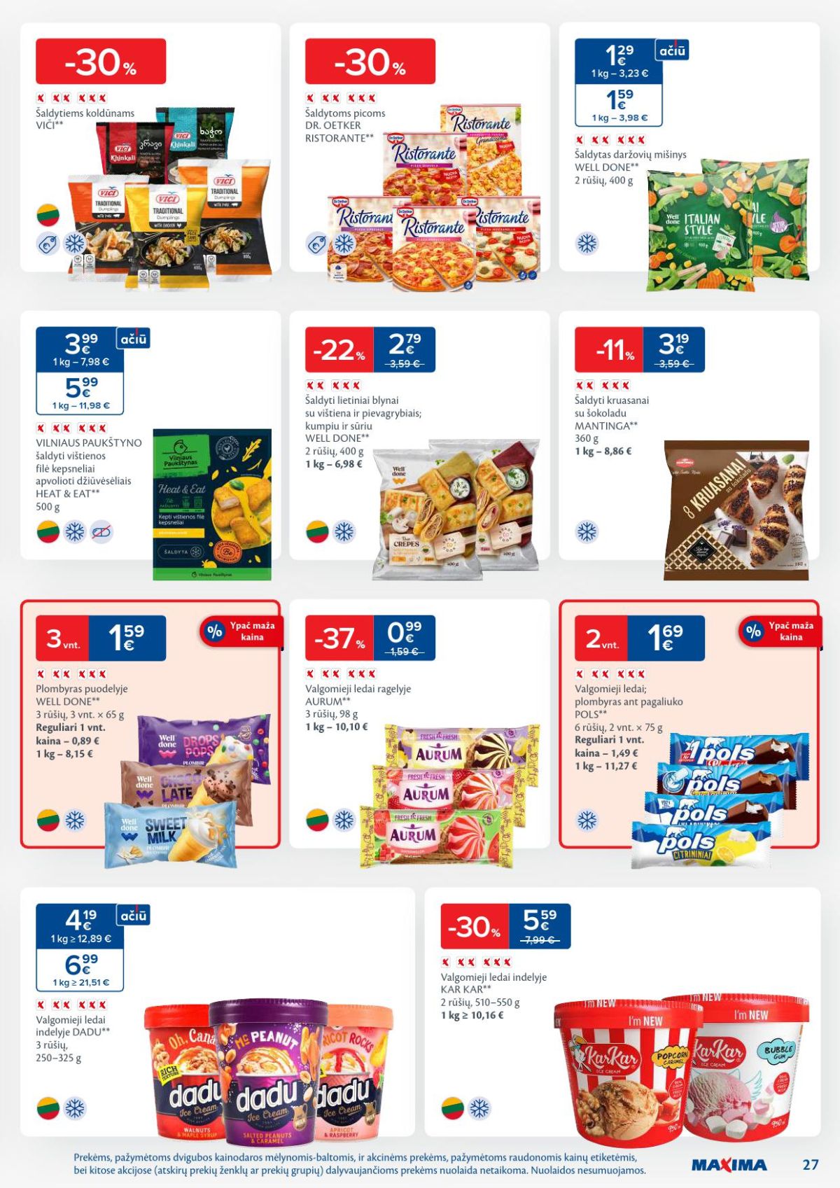 maxima - MAXIMA - Kaininis leidinys Nr.9 (2026 02 24 - 2026 03 02) - page: 27