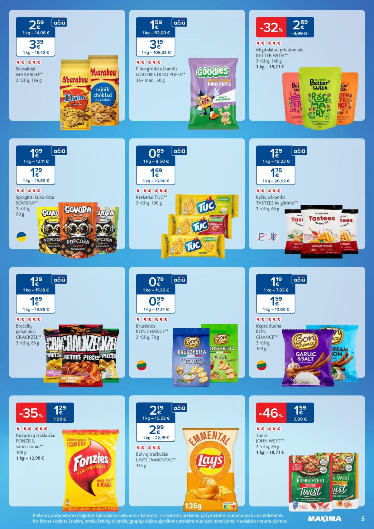 maxima - MAXIMA - Kaininis leidinys Nr.9 (2026 02 24 - 2026 03 02) - page: 5