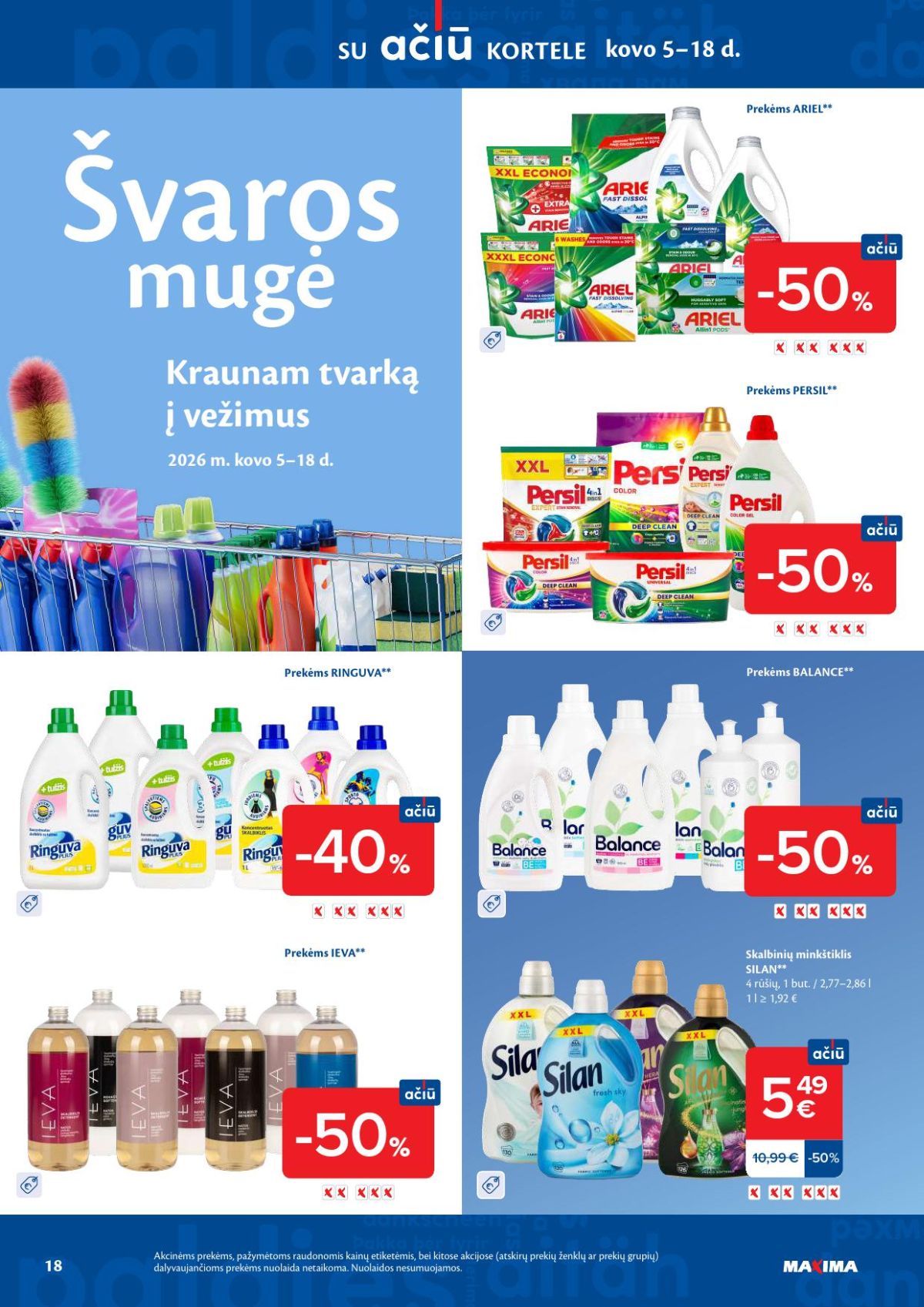 maxima - MAXIMA - Kaininis leidinys Nr.10 (2026 03 03 - 2026 03 09) - page: 18