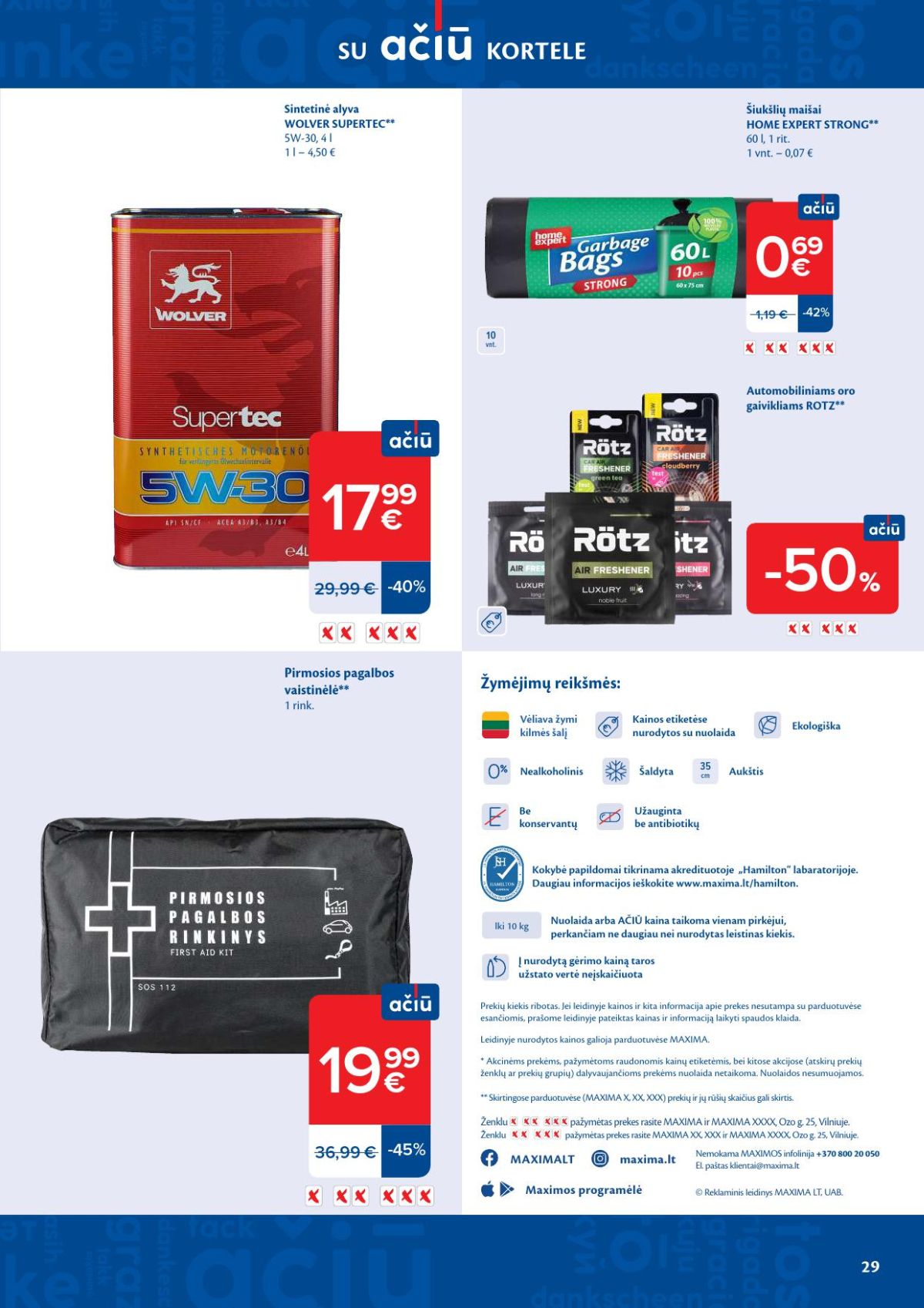 maxima - MAXIMA - Kaininis leidinys Nr.10 (2026 03 03 - 2026 03 09) - page: 29