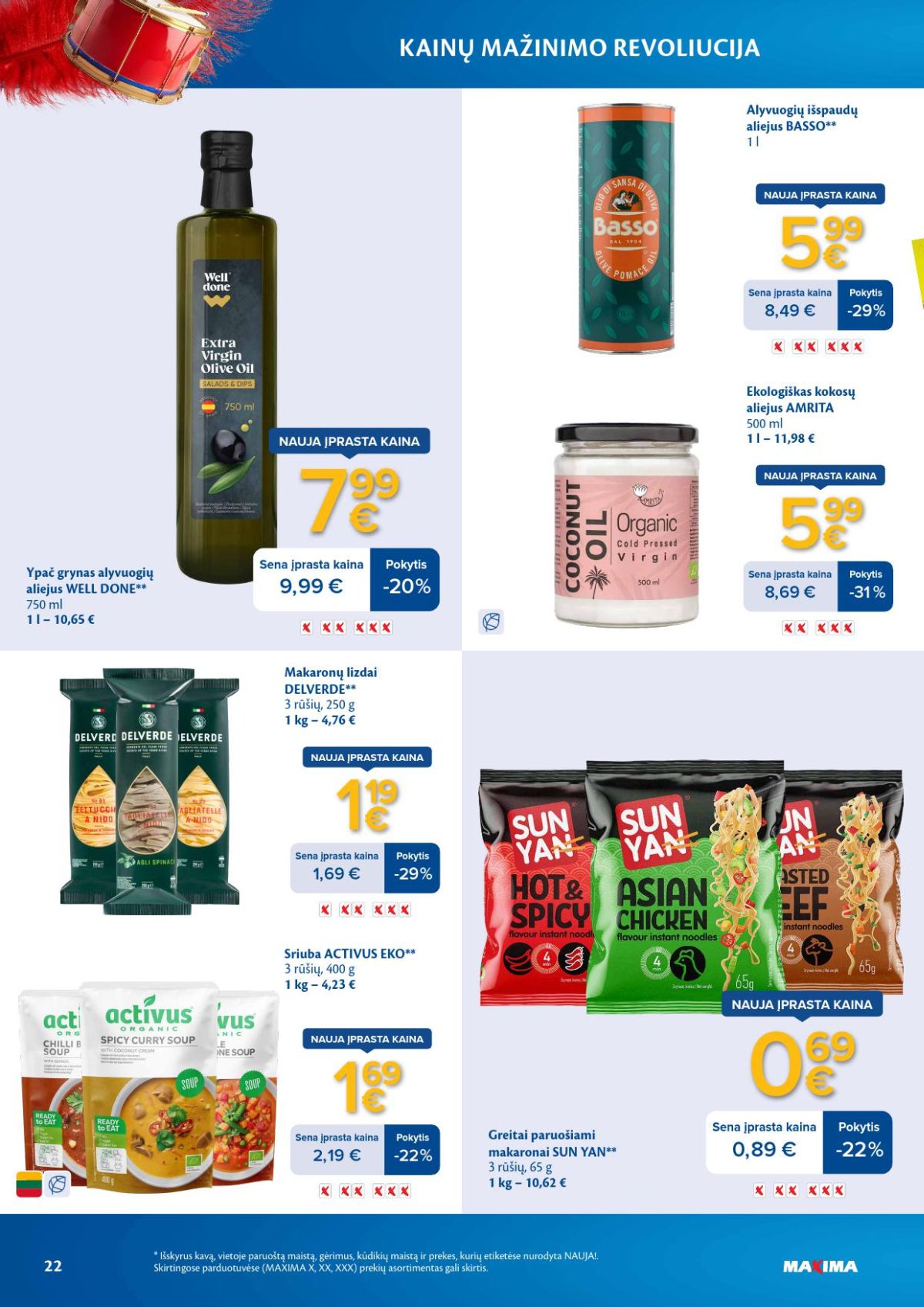 maxima - MAXIMA - Kainų mažinimo revoliucija (2026 03 03 - 2026 04 06) - page: 22