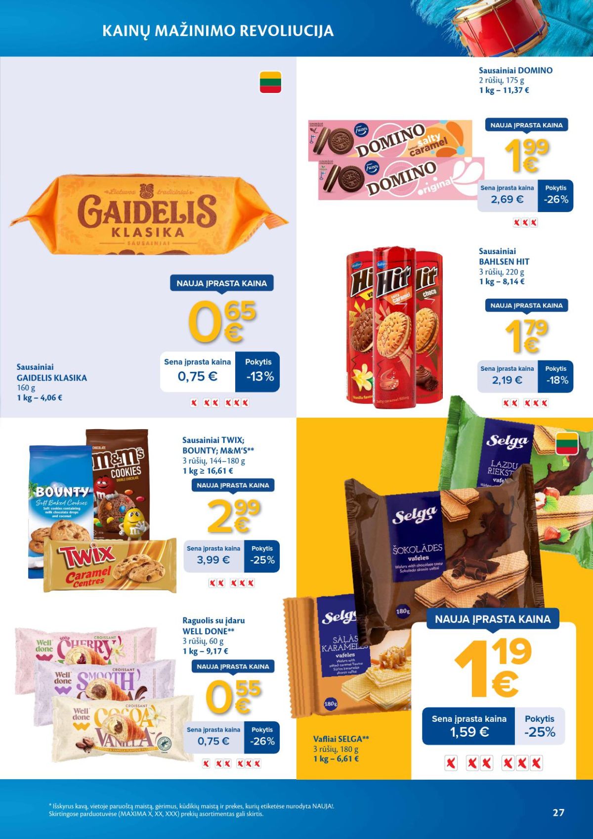maxima - MAXIMA - Kainų mažinimo revoliucija (2026 03 03 - 2026 04 06) - page: 27