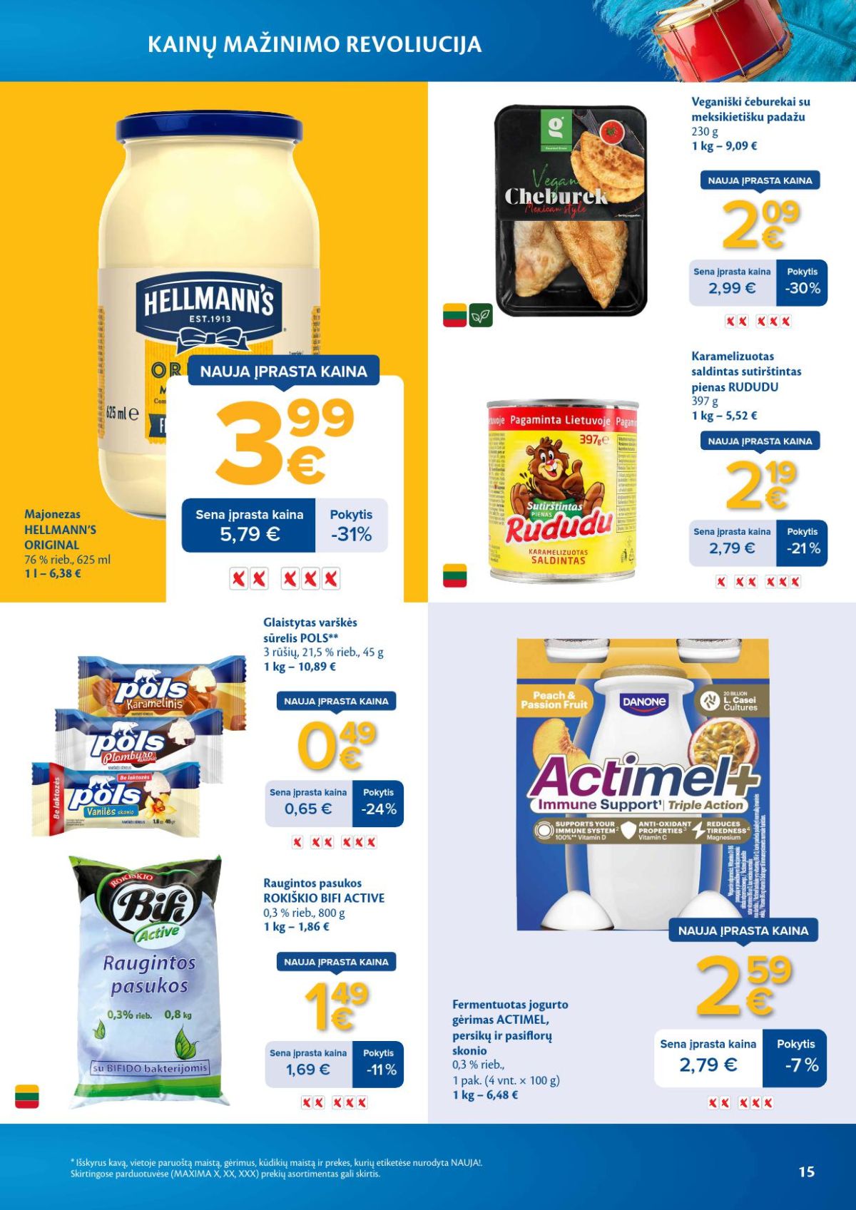 maxima - MAXIMA - Kainų mažinimo revoliucija (2026 03 03 - 2026 04 06) - page: 15