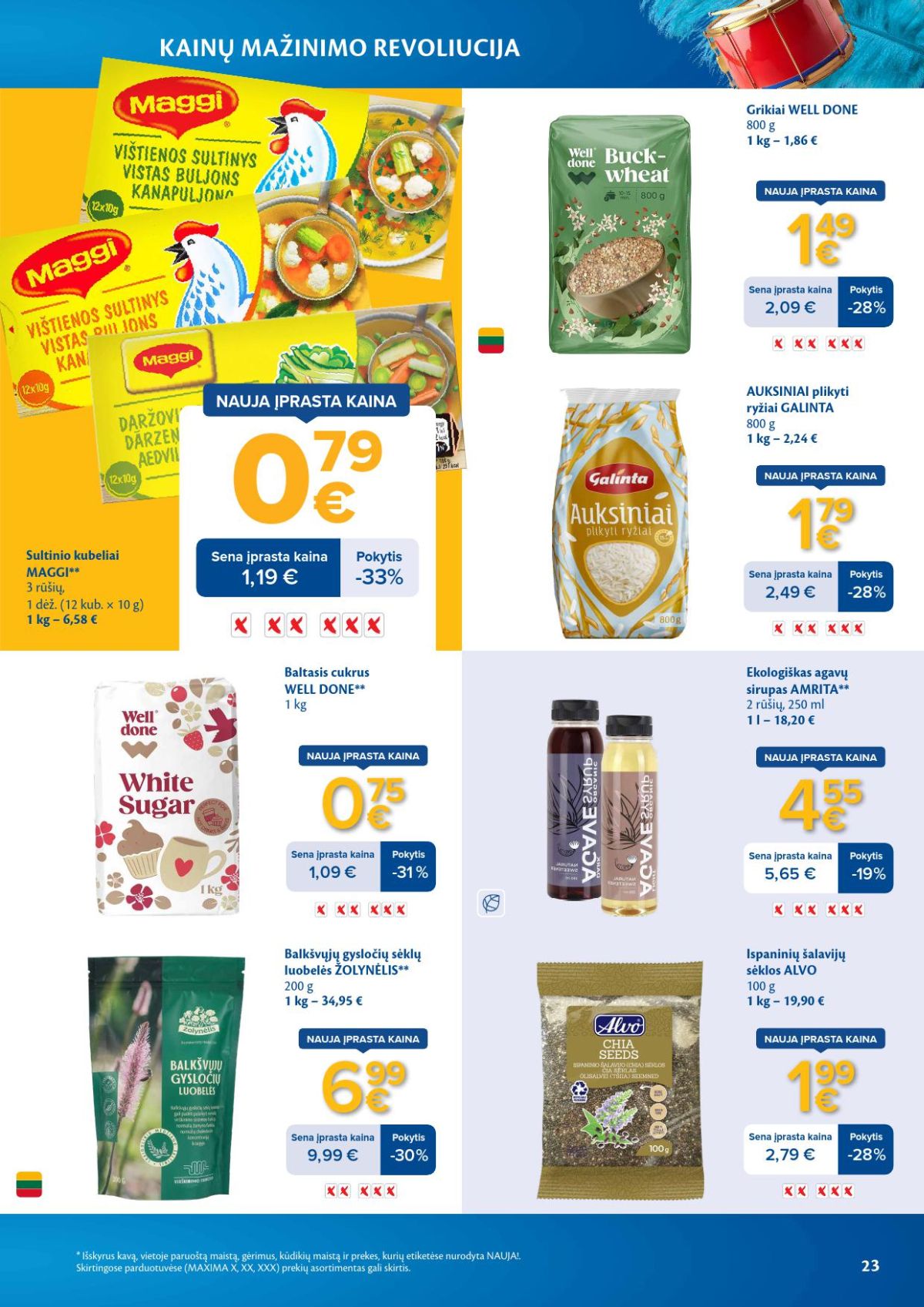 maxima - MAXIMA - Kainų mažinimo revoliucija (2026 03 03 - 2026 04 06) - page: 23