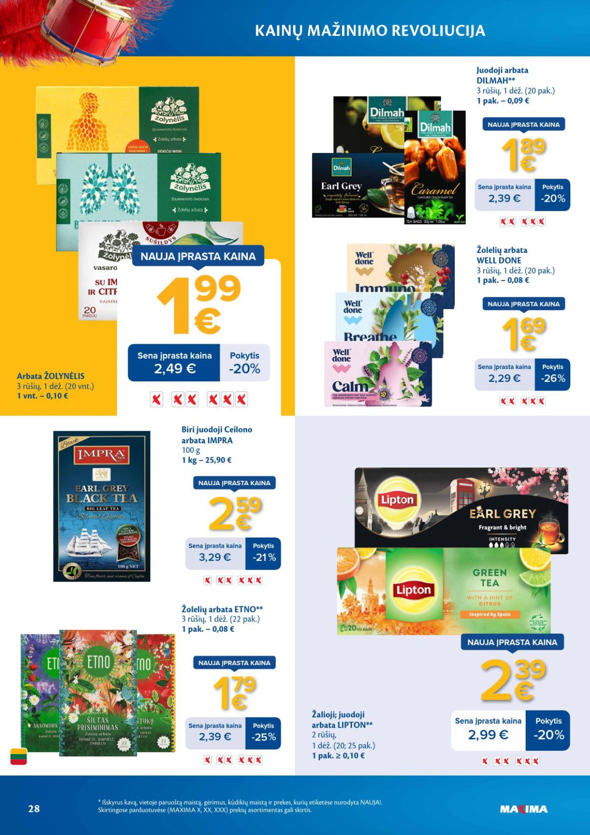 maxima - MAXIMA - Kainų mažinimo revoliucija (2026 03 03 - 2026 04 06) - page: 28