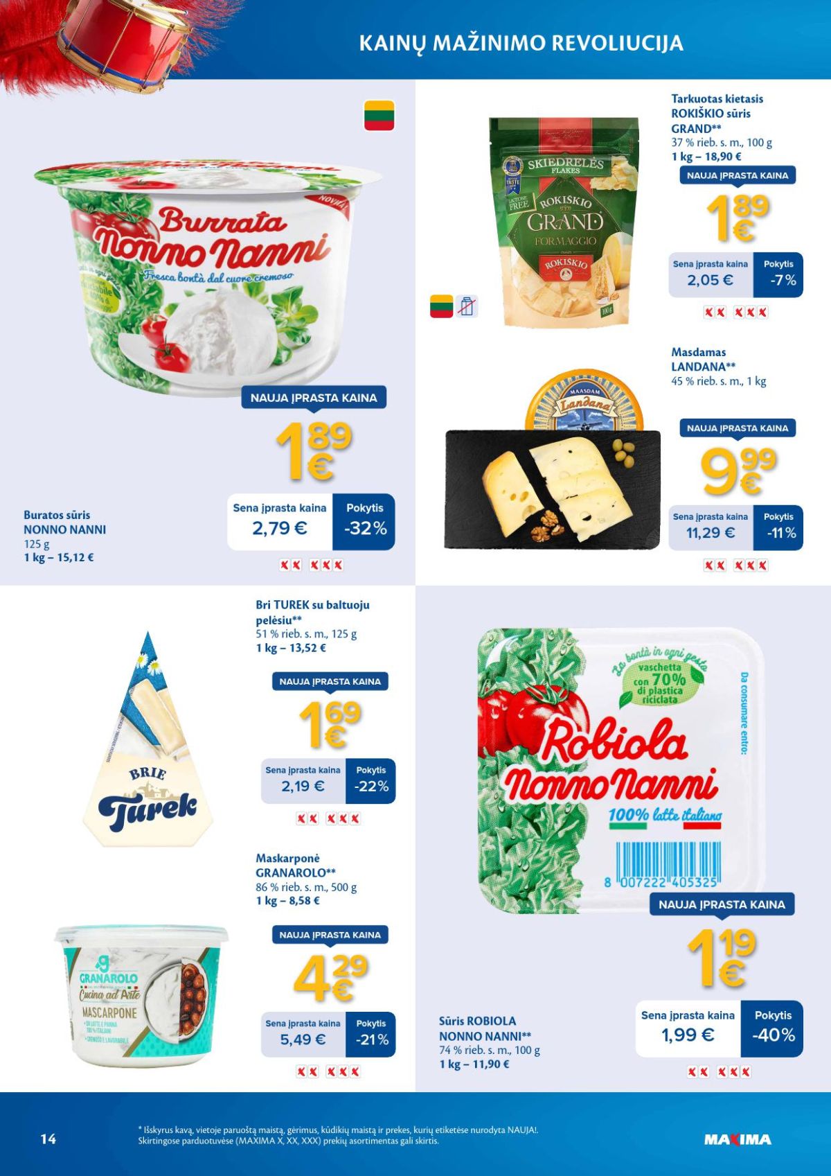 maxima - MAXIMA - Kainų mažinimo revoliucija (2026 03 03 - 2026 04 06) - page: 14
