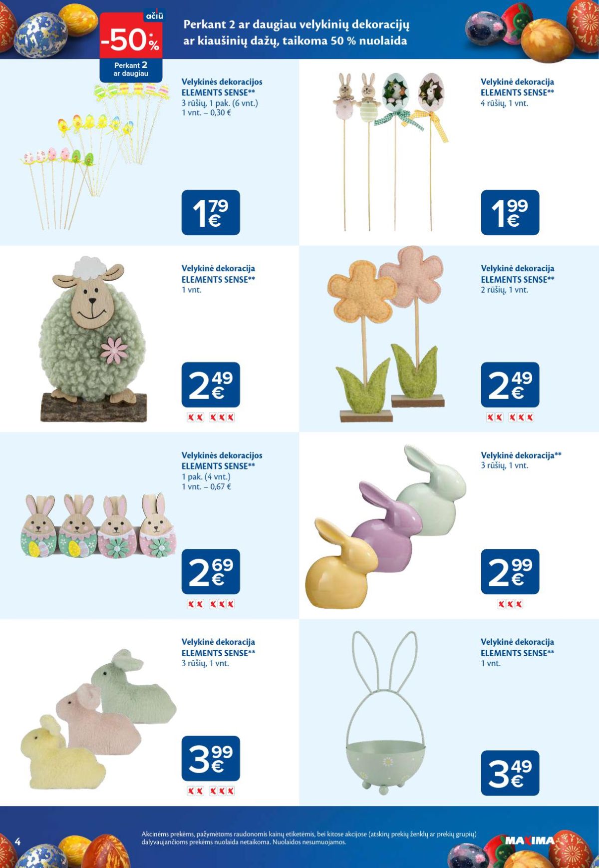 maxima - MAXIMA - VELYKŲ MĖNUO (2026 03 03 - 2026 03 09) - page: 4
