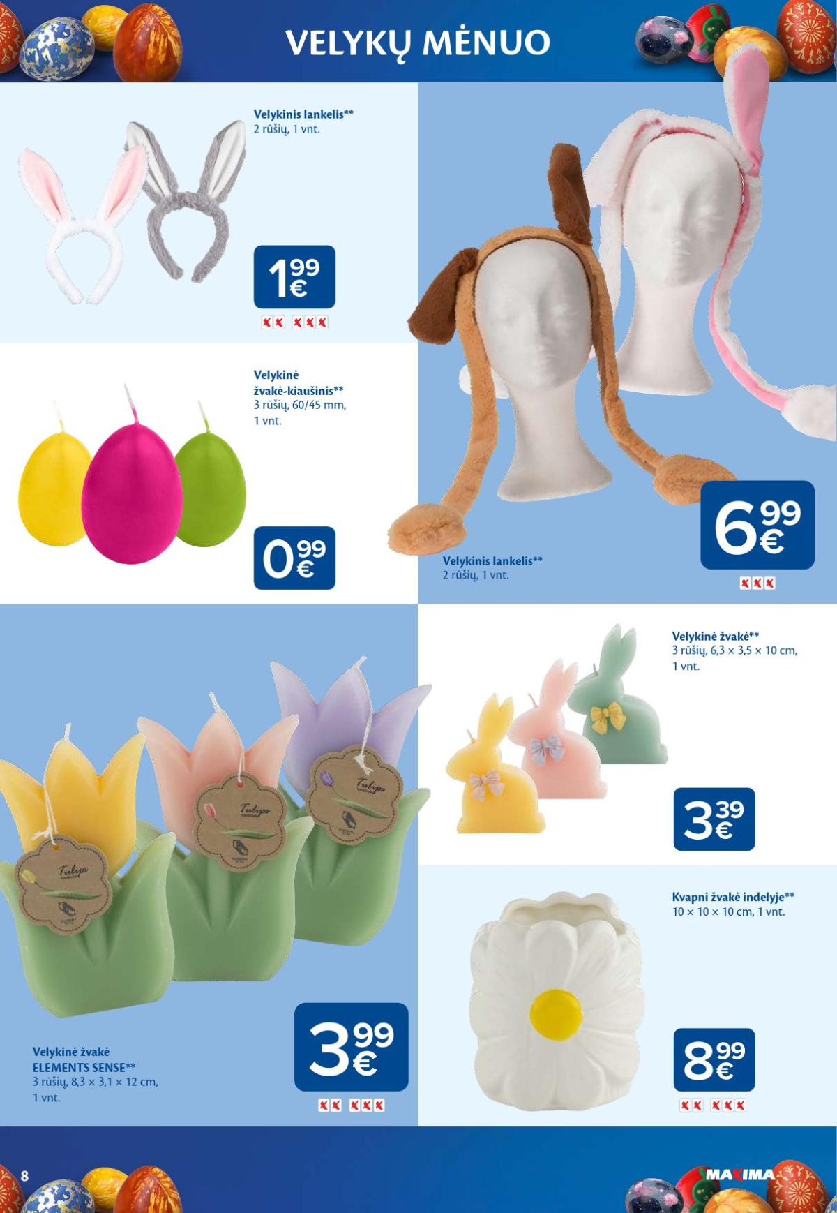 maxima - MAXIMA - VELYKŲ MĖNUO (2026 03 03 - 2026 03 09) - page: 8