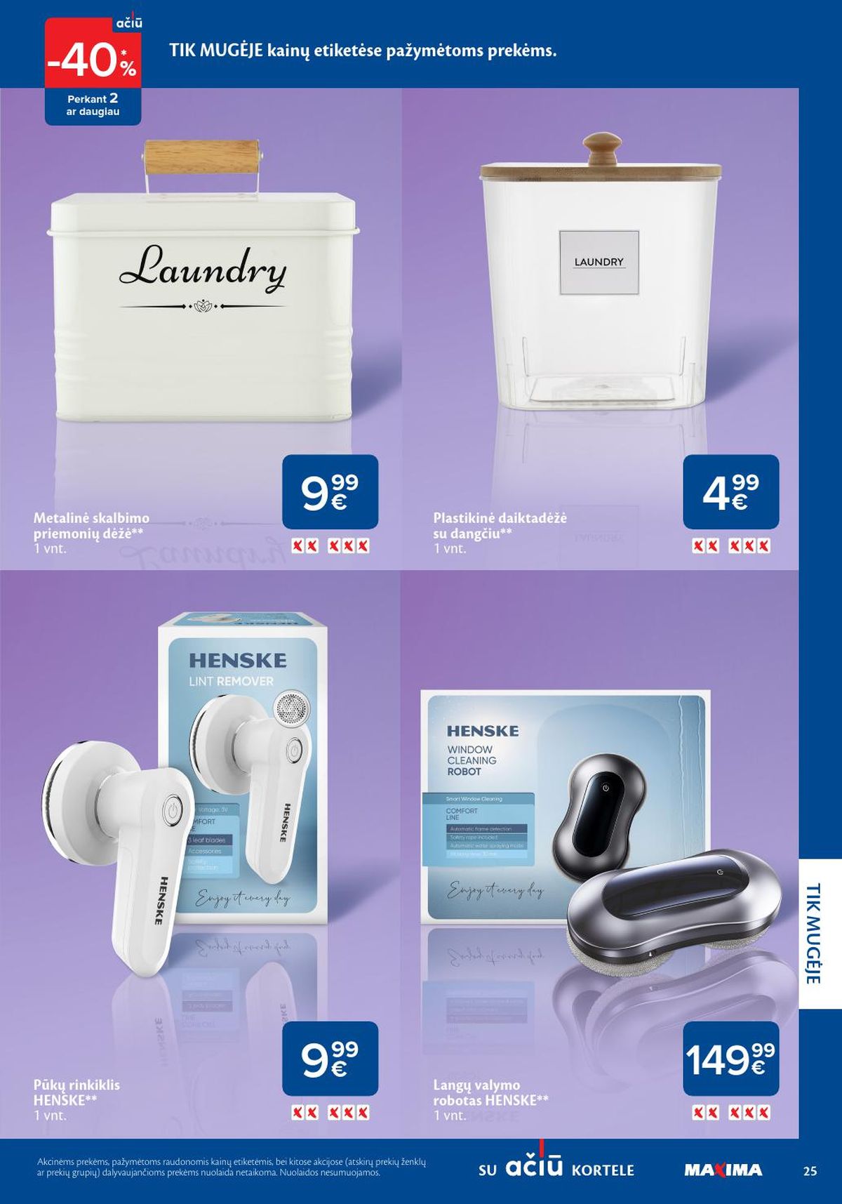 maxima - MAXIMA - Švaros mugė (2026 03 05 - 2026 03 18) - page: 25