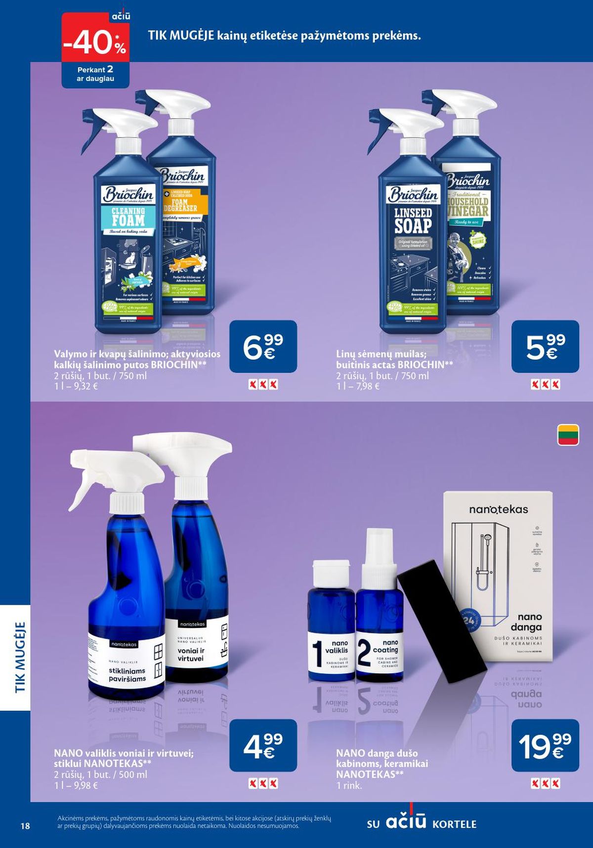 maxima - MAXIMA - Švaros mugė (2026 03 05 - 2026 03 18) - page: 18