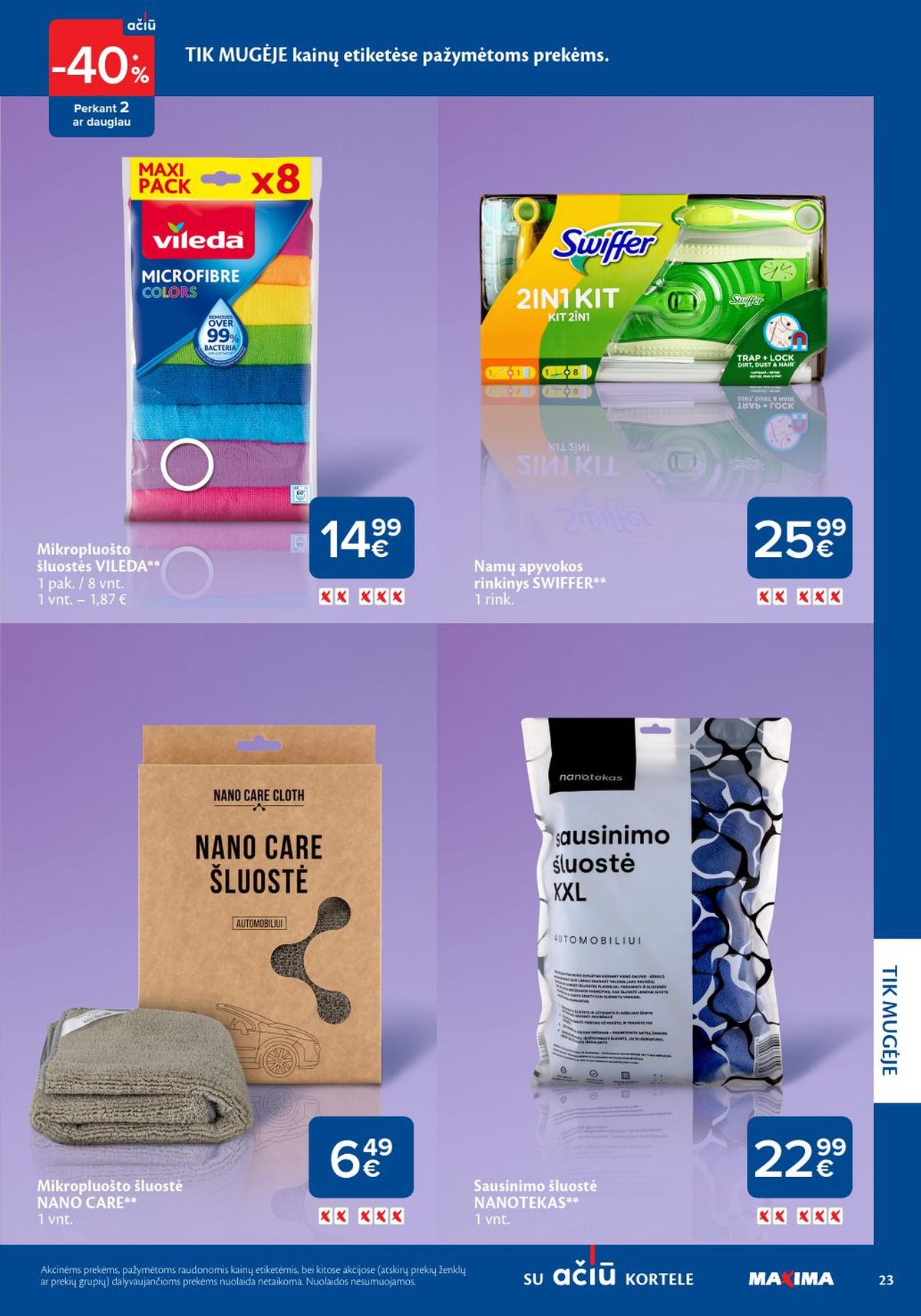 maxima - MAXIMA - Švaros mugė (2026 03 05 - 2026 03 18) - page: 23