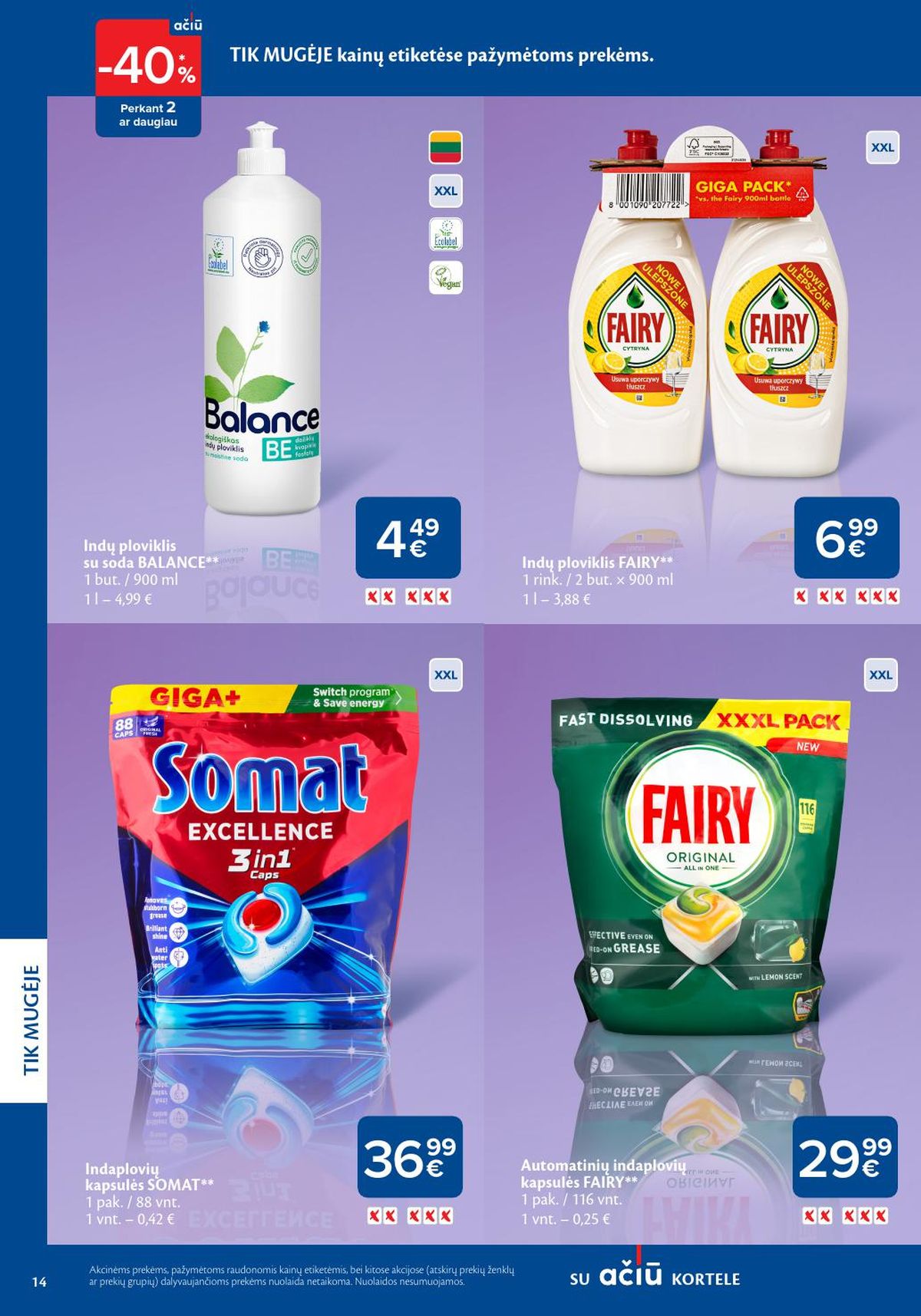 maxima - MAXIMA - Švaros mugė (2026 03 05 - 2026 03 18) - page: 14