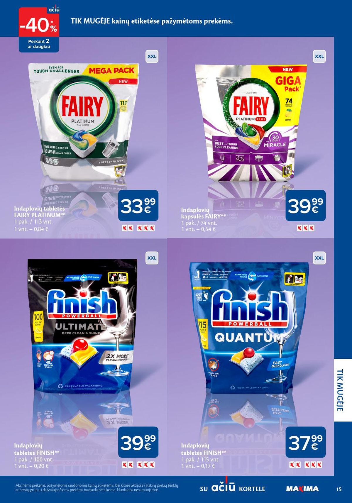 maxima - MAXIMA - Švaros mugė (2026 03 05 - 2026 03 18) - page: 15