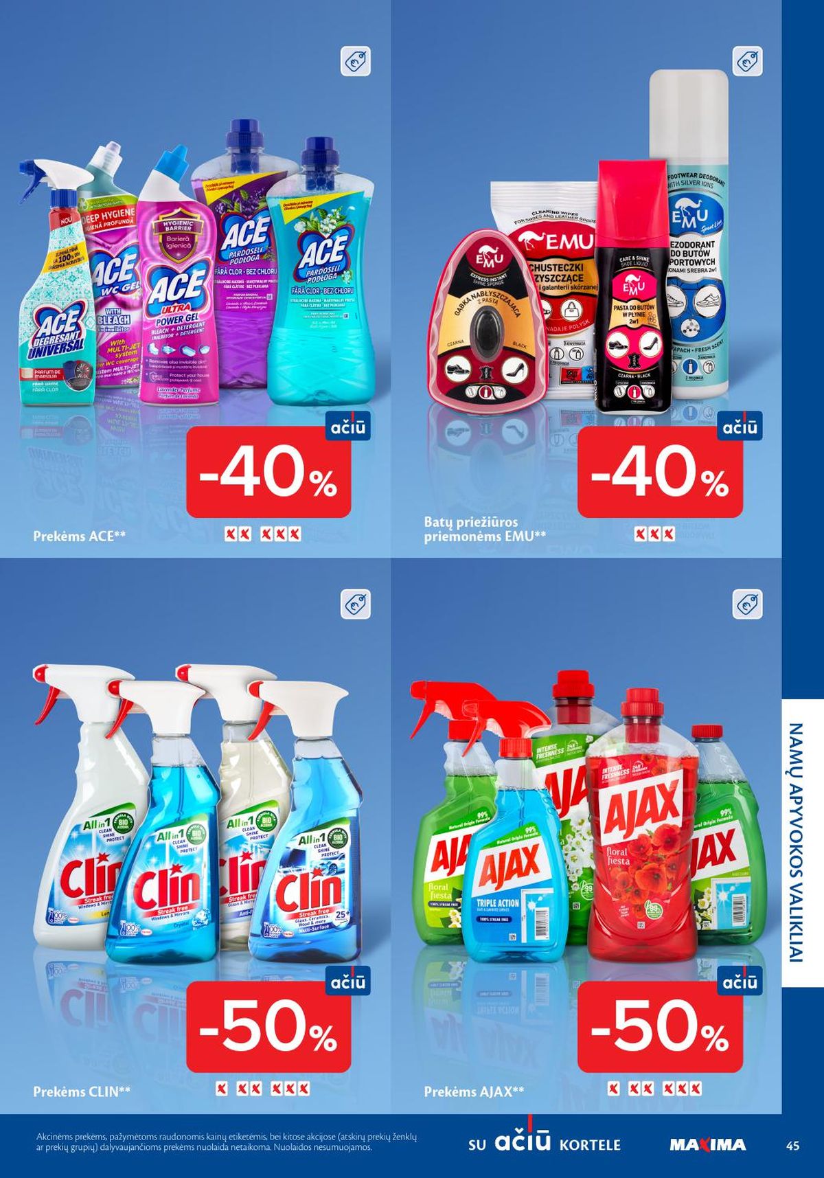 maxima - MAXIMA - Švaros mugė (2026 03 05 - 2026 03 18) - page: 45