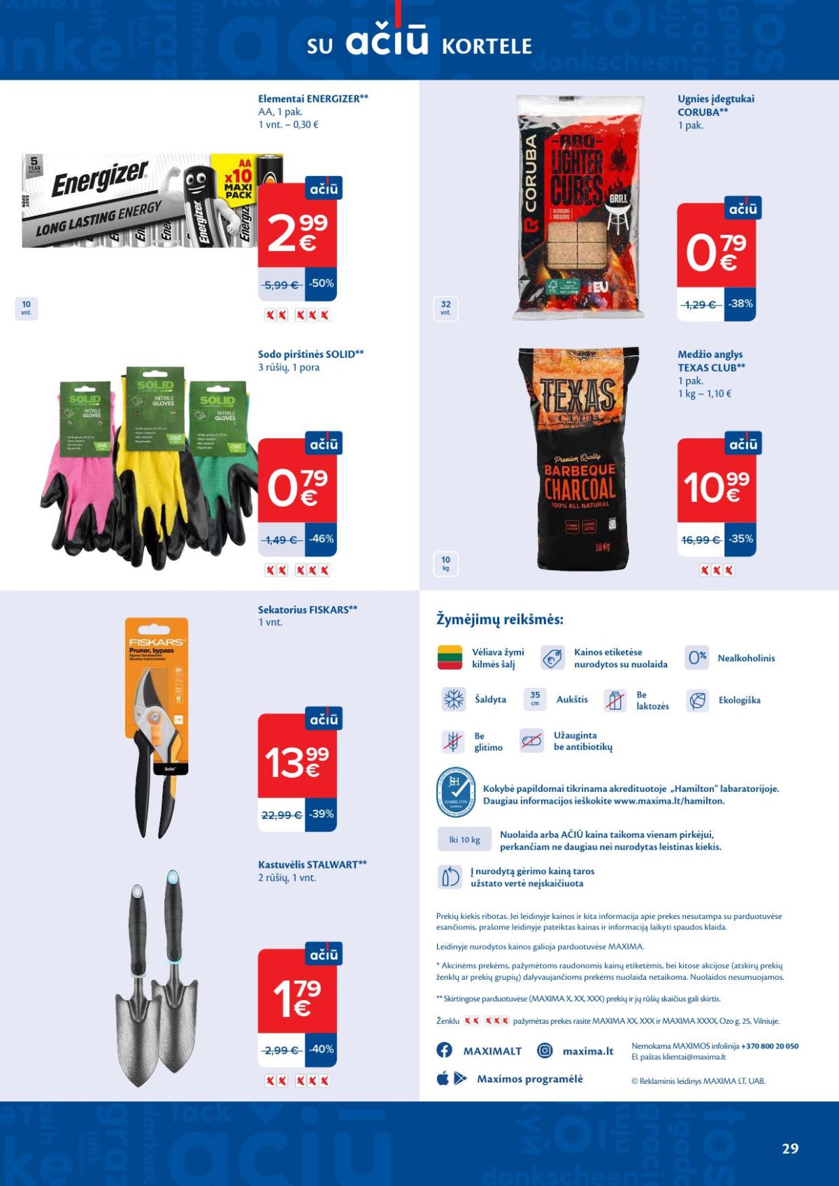maxima - MAXIMA - Kaininis leidinys Nr.11 (2026 03 10 - 2026 03 16) - page: 29