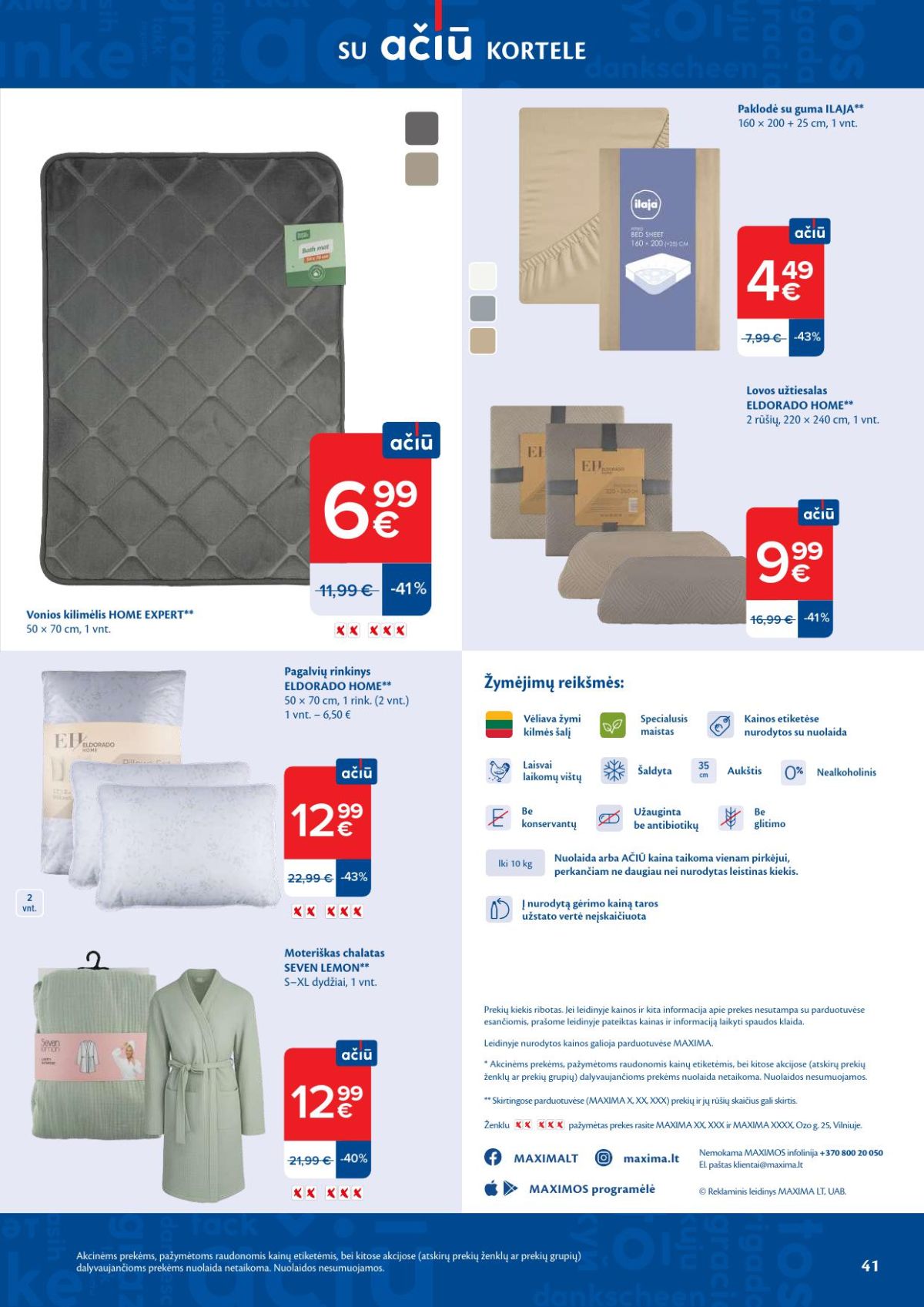 maxima - MAXIMA - Kaininis leidinys Nr.15 (2026 04 07 - 2026 04 13) - page: 21